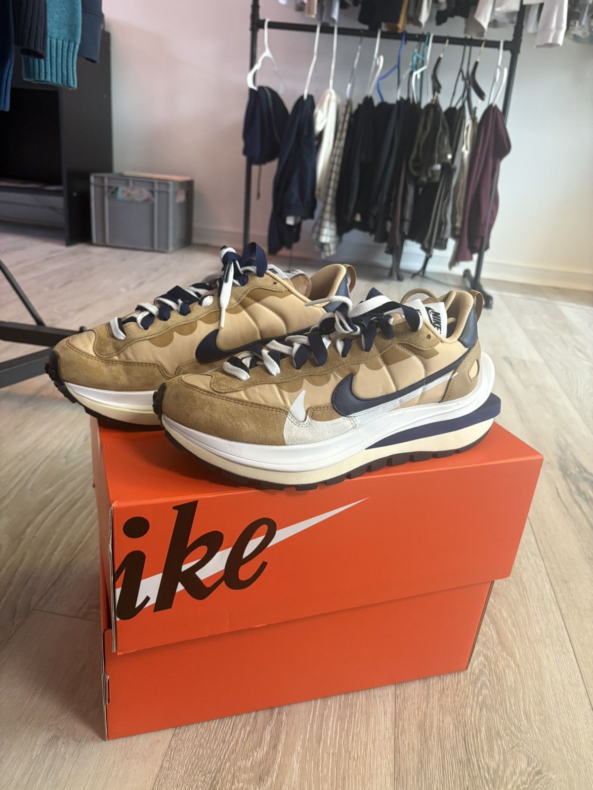 Nike BRAND NEW NIKE SACAI VAPORWAFFLES Size US 10.5 / EU 43-44 - 1 Thumbnail