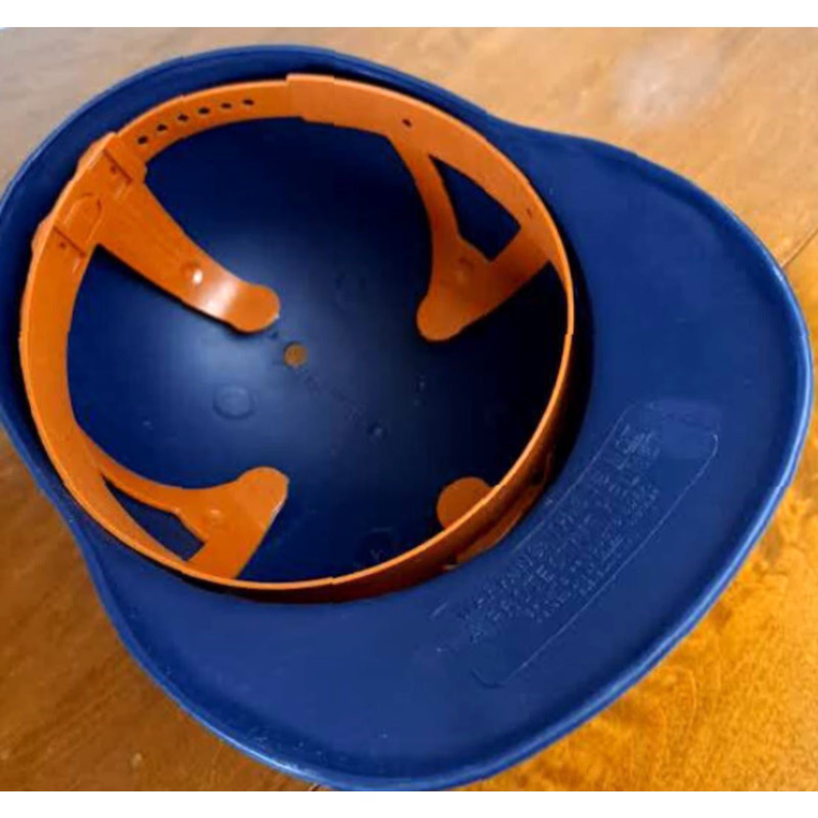 Vintage Detroit Tigers Laich Batting Helmet Blue Plastic Adjustable Men Baseball Cap EUC - Big D 1969 Sport Theme Size ONE SIZE - 5 Thumbnail