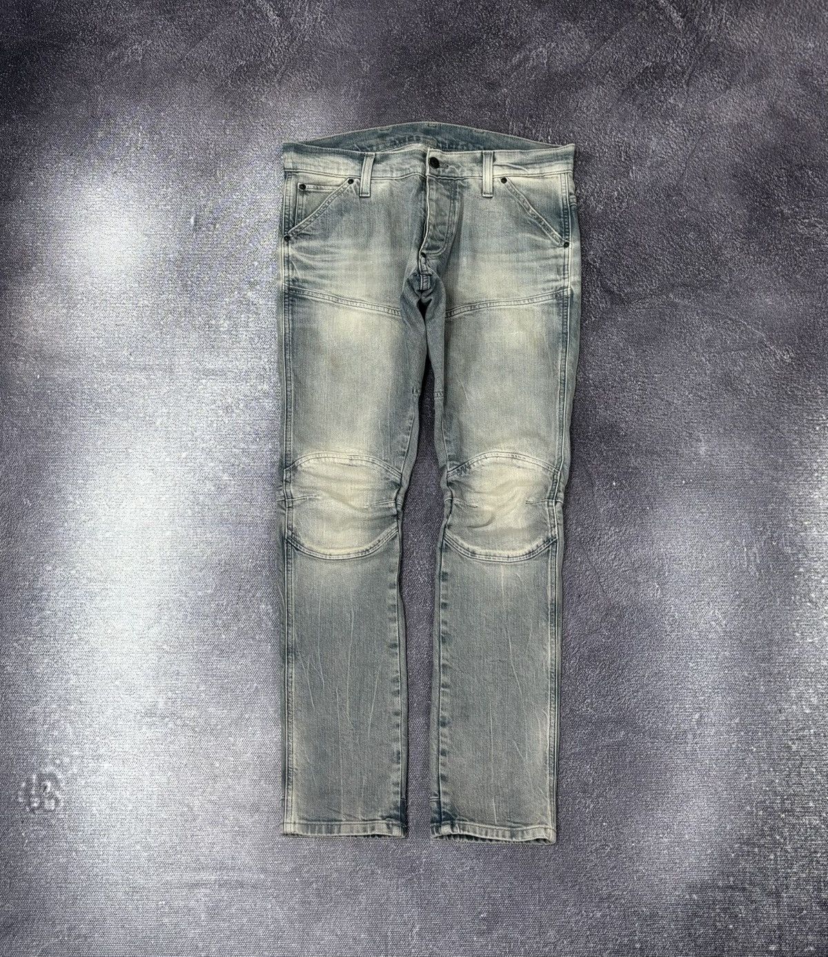 G-Star Vintage G-Star Raw 3D Slim Faded Avant Garde Denim Jeans Size US 33 - 1 Thumbnail