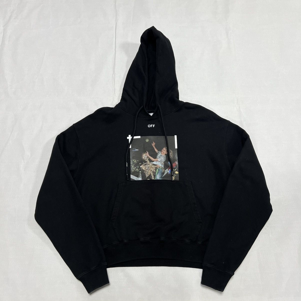 Off-White OFF-WHITE FW20 PASCAL SKELETON HOODIE Size US M / EU 48-50 / 2 - 1 Thumbnail