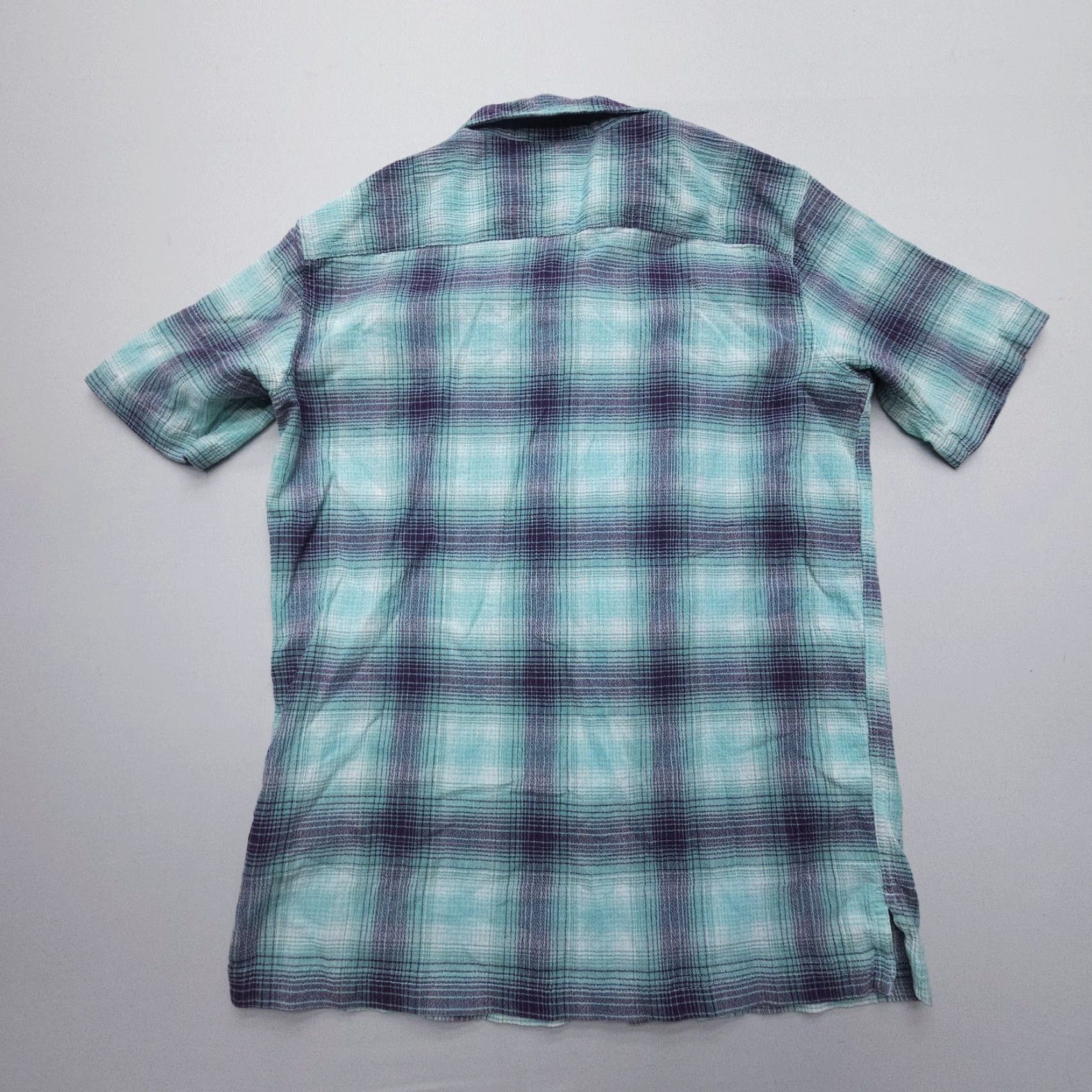 Patagonia Patagonia A/C Shirt Mens Medium Blue Plaid Gauze Organic Cotton Light Size US M / EU 48-50 / 2 - 2 Thumbnail