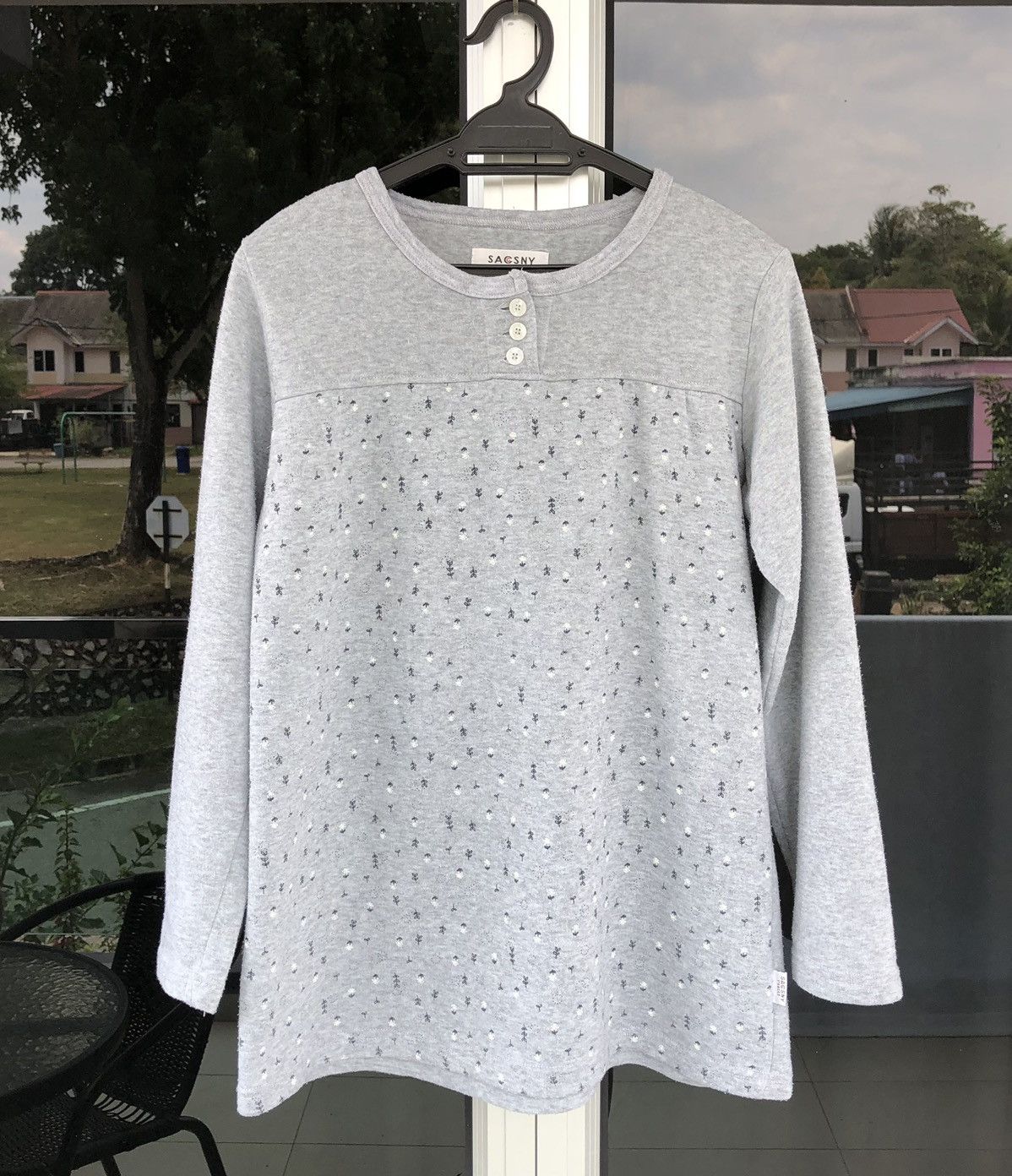 Yohji Yamamoto Sacsny Y’Saccs by Yohji Yamamoto Women T shift Long Sleeve Size M / US 6-8 / IT 42-44 - 1 Thumbnail