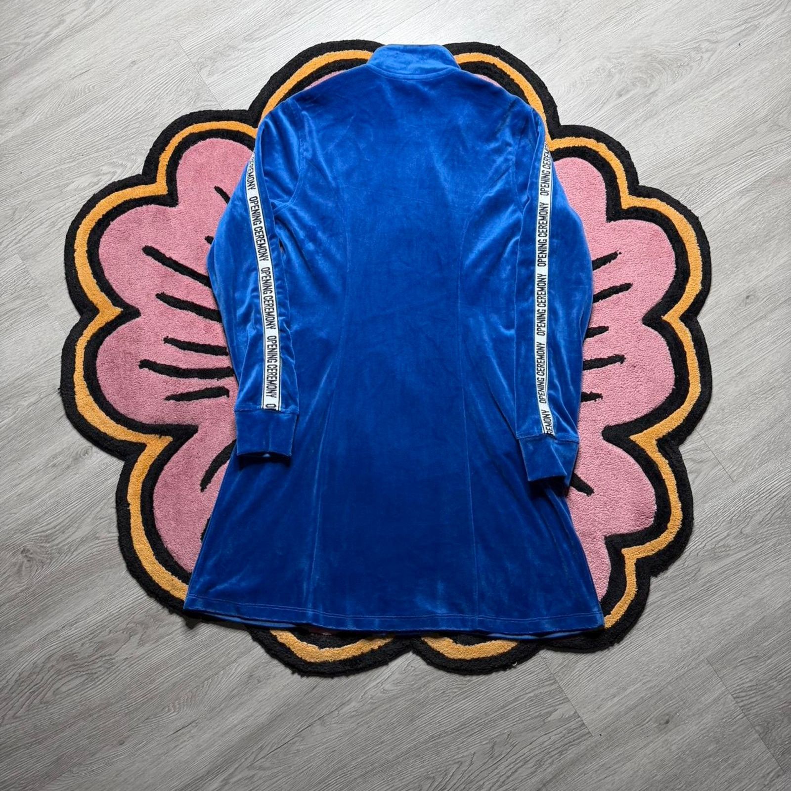 Opening Ceremony Opening Ceremony Full Zip Plush Velour Track Dress Medium Size M / US 6-8 / IT 42-44 - 7 Thumbnail