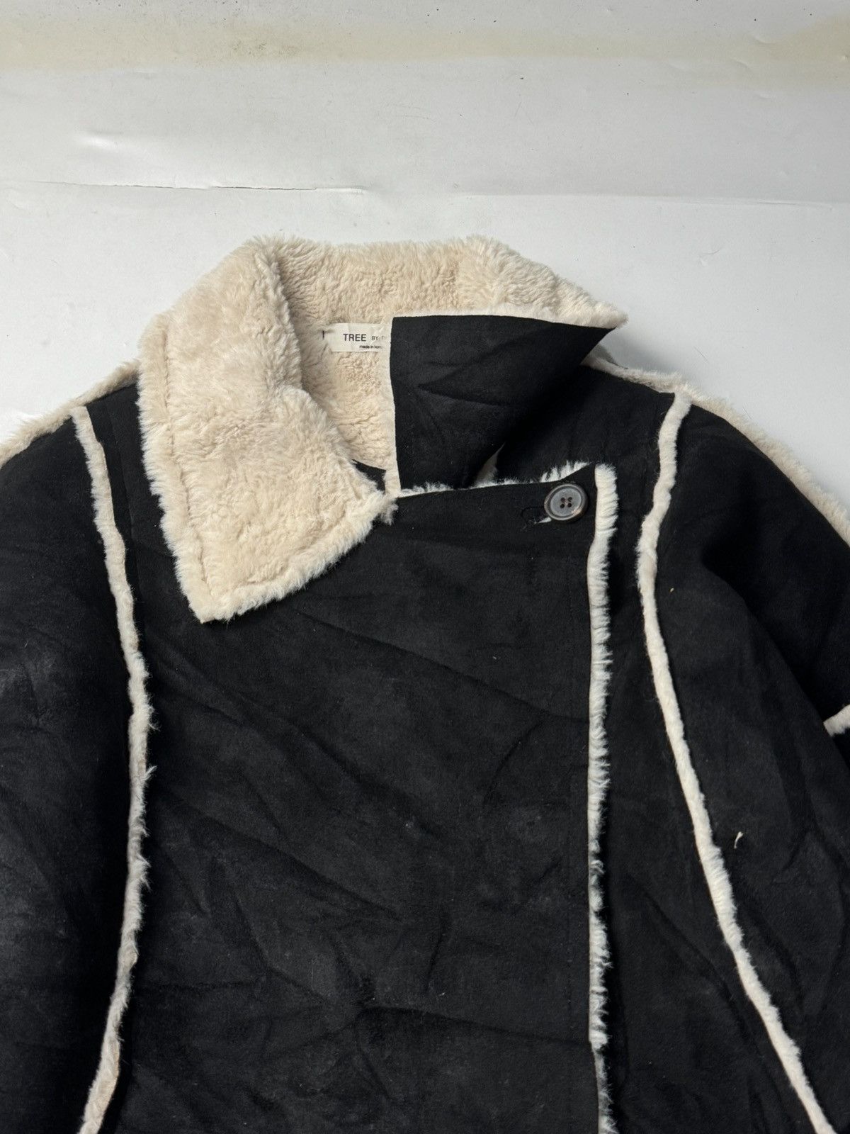Japanese Brand Japanese Black Wax Asymmetrical Jacket Size US M / EU 48-50 / 2 - 6 Thumbnail