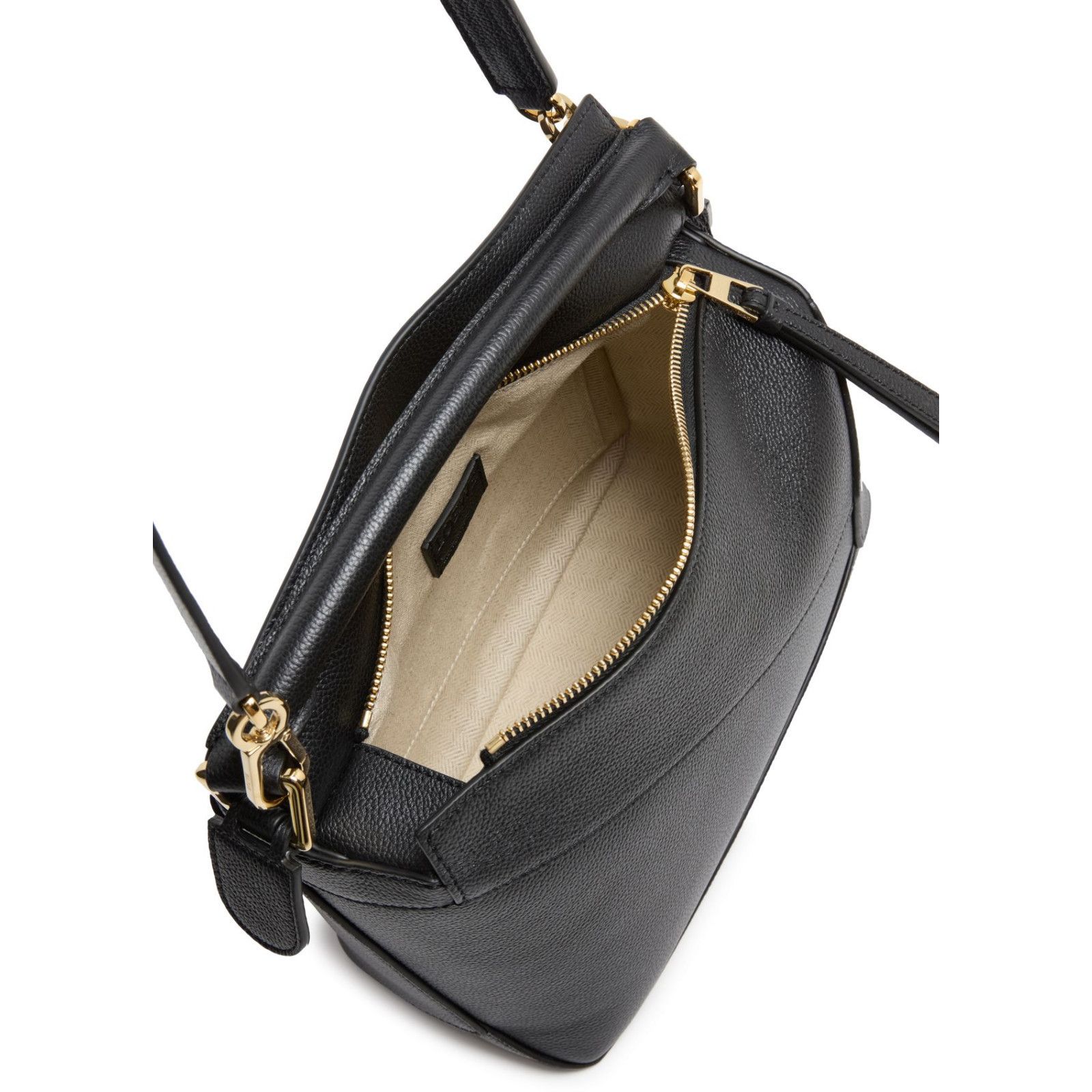 Loewe LOEWE Puzzle Small Edge $3850 Black Leather Handbag New & Au Size ONE SIZE - 4 Thumbnail