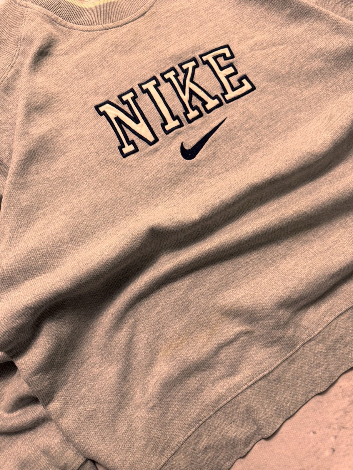 Nike × Vintage NIKE VINTAGE CENTER LOGO OVERSIZE BOXY SWEATSHIRT Size US L / EU 52-54 / 3 - 6 Thumbnail