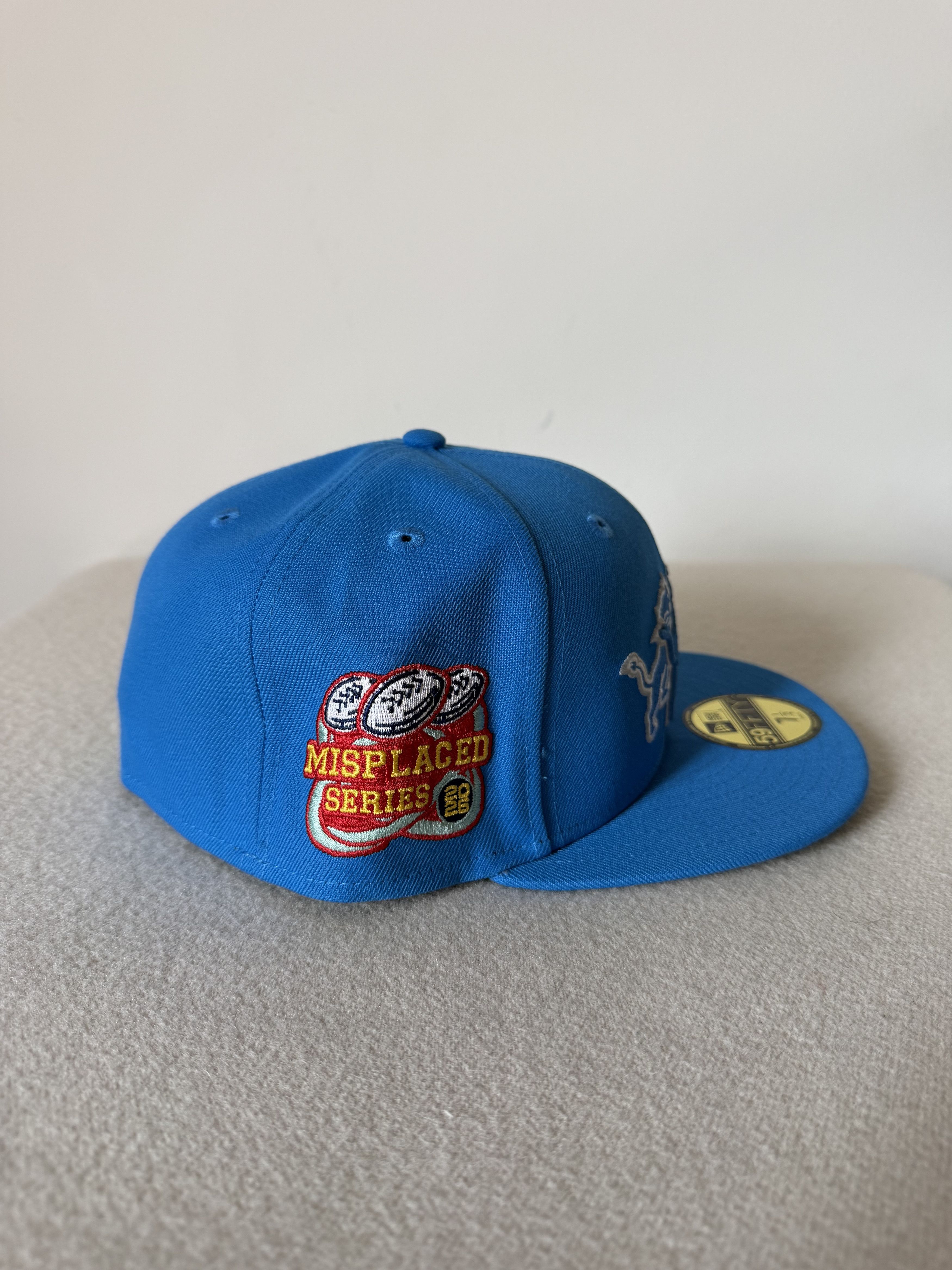 New Era 7 1/2 John Geiger New Era Misplaced Detroit Lions Fitted Size ONE SIZE - 4 Thumbnail