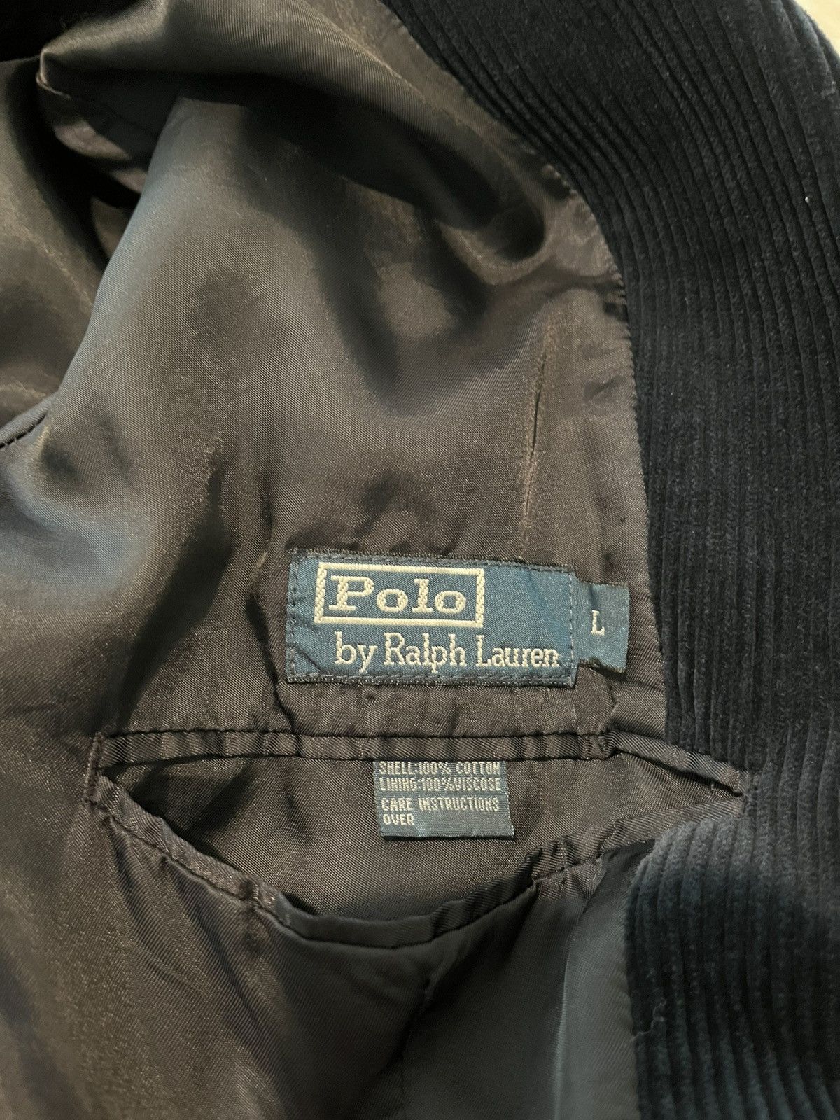 Polo Ralph Lauren Polo by Ralph Lauren Corduroy Blazer Navy Men's Size L Size 40L - 3 Thumbnail