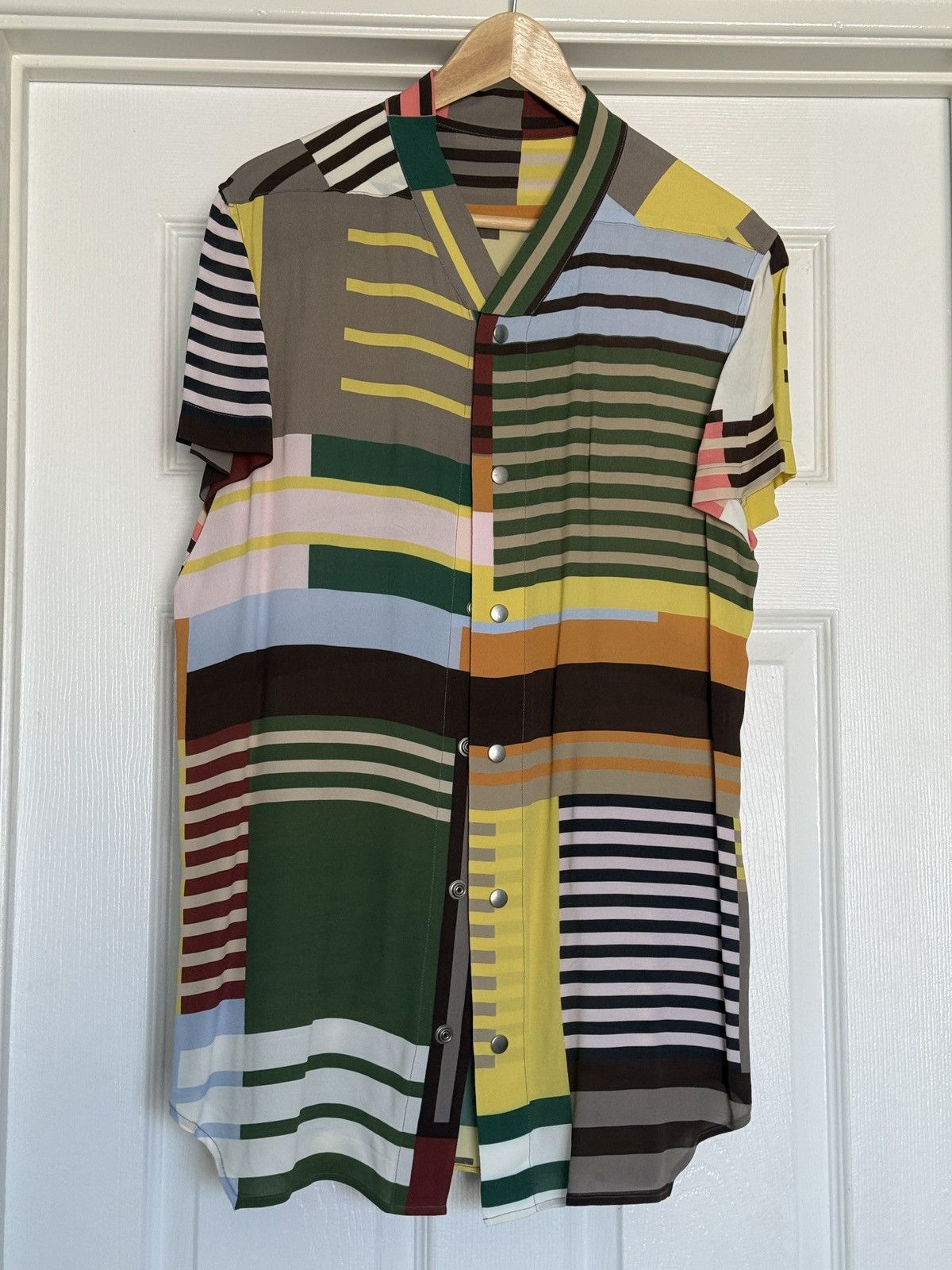 Rick Owens SS20 Tecautl Golf Shirt Button Up Size US M / EU 48-50 / 2 - 1 Thumbnail