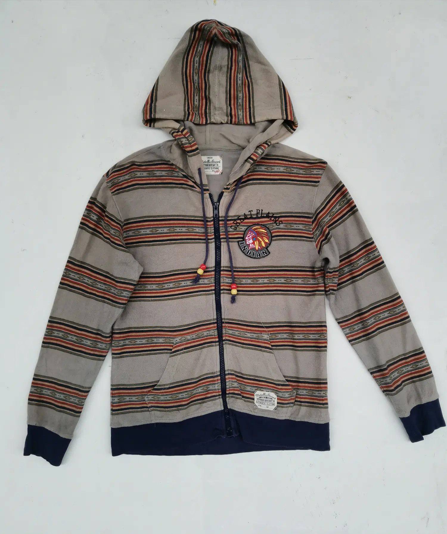 Other Great Plains Indian Zipper Hoodie Sweatshirt Size US S / EU 44-46 / 1 - 1 Thumbnail
