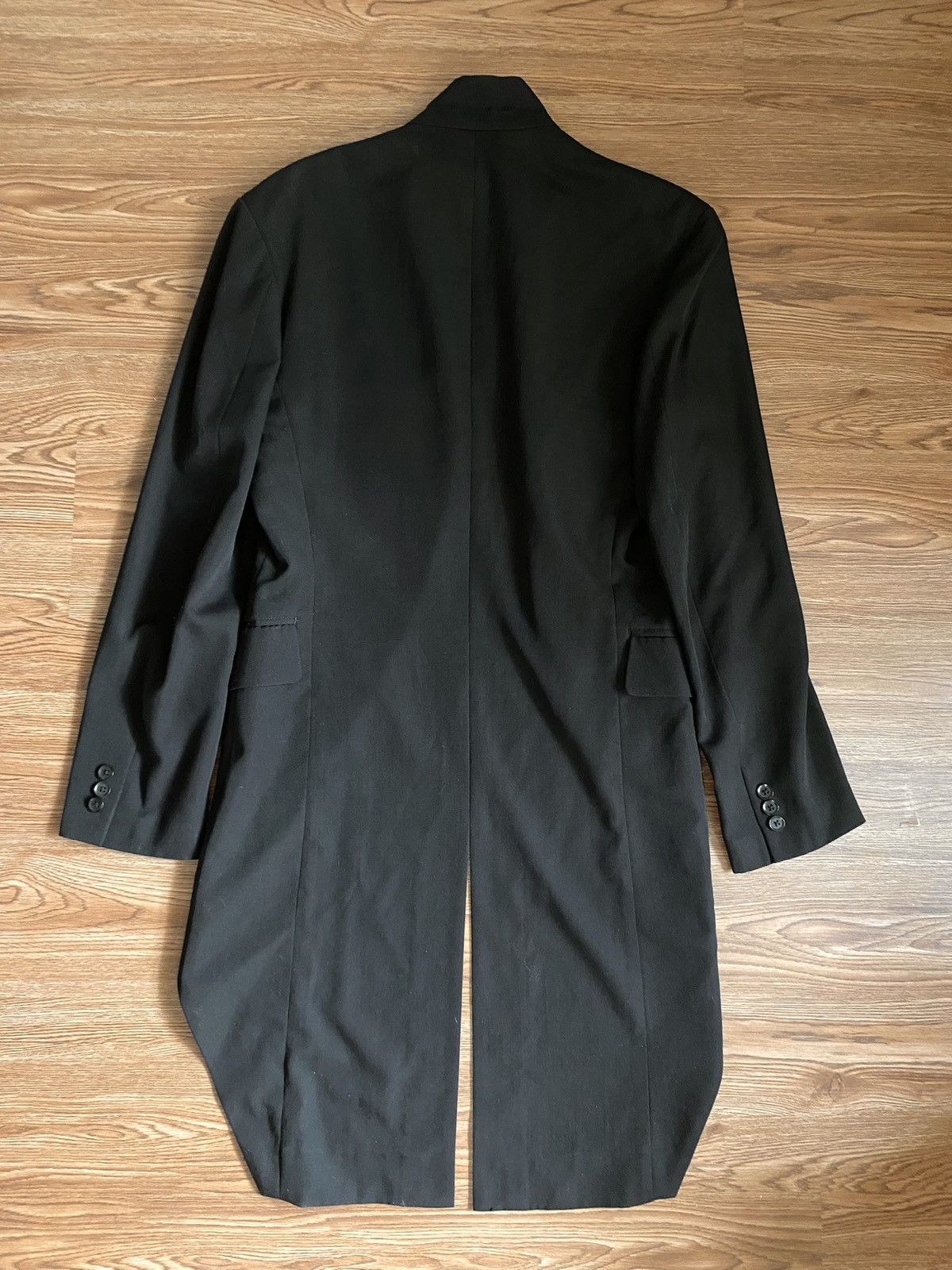 Yohji Yamamoto Yohji Yamamoto Pour Homme Wool Gabardine Morning Coat SS11 Size US M / EU 48-50 / 2 - 7 Thumbnail