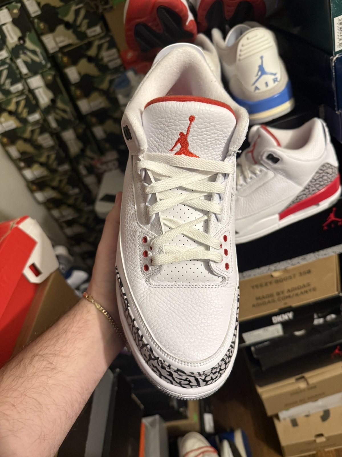 Jordan Brand Jordan retro 3 katrina sz 9.5 Size US 9.5 / EU 42-43 - 2 Thumbnail
