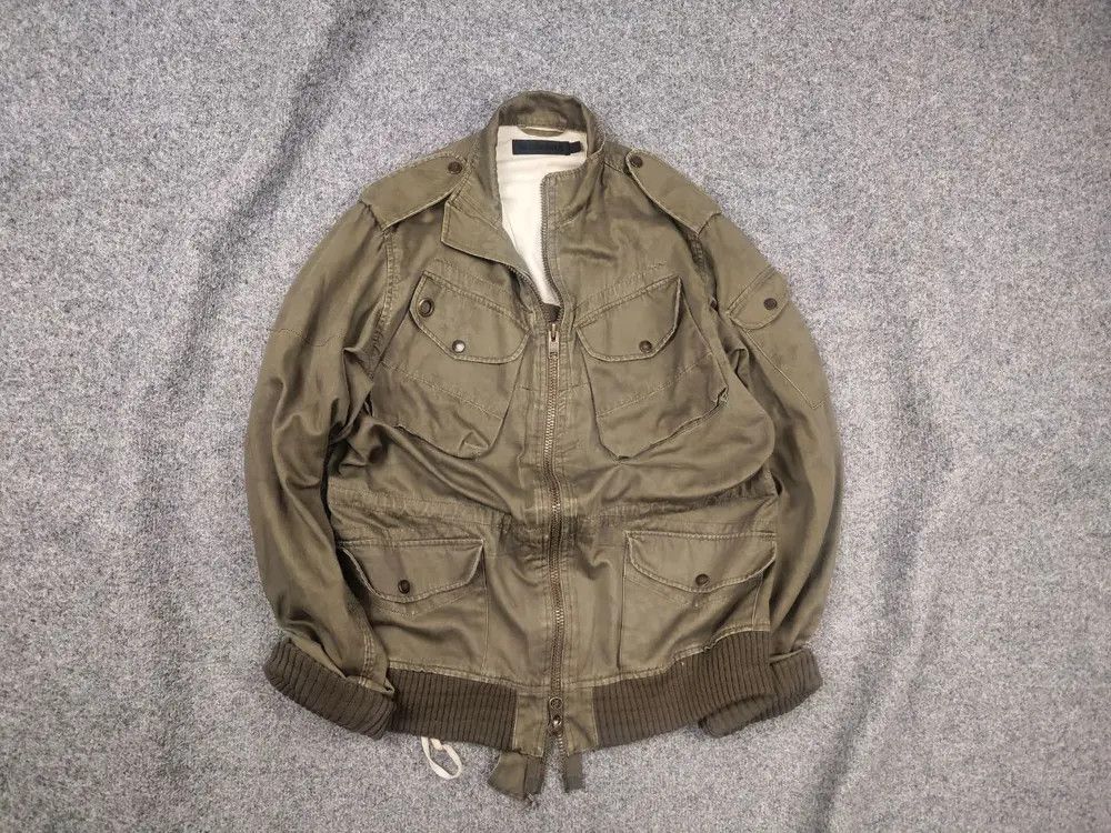 Allsaints Allsaints Spitalfields Vintage military bomber Pocket Jacket Size US M / EU 48-50 / 2 - 1 Thumbnail