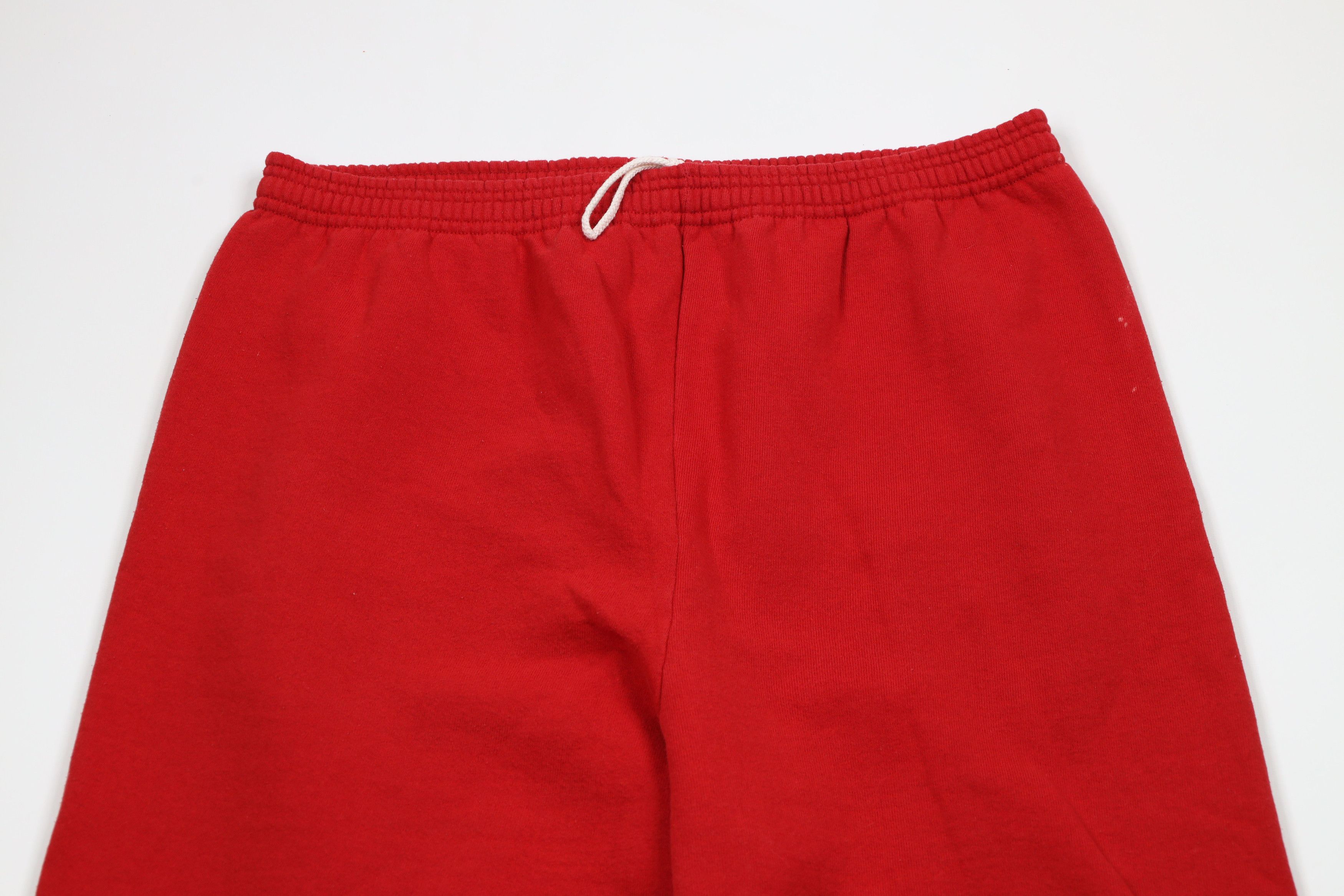 Vintage Vintage 90s Streetwear Blank Cuffed Sweatpants Joggers USA Size US 42 / EU 58 - 2 Thumbnail