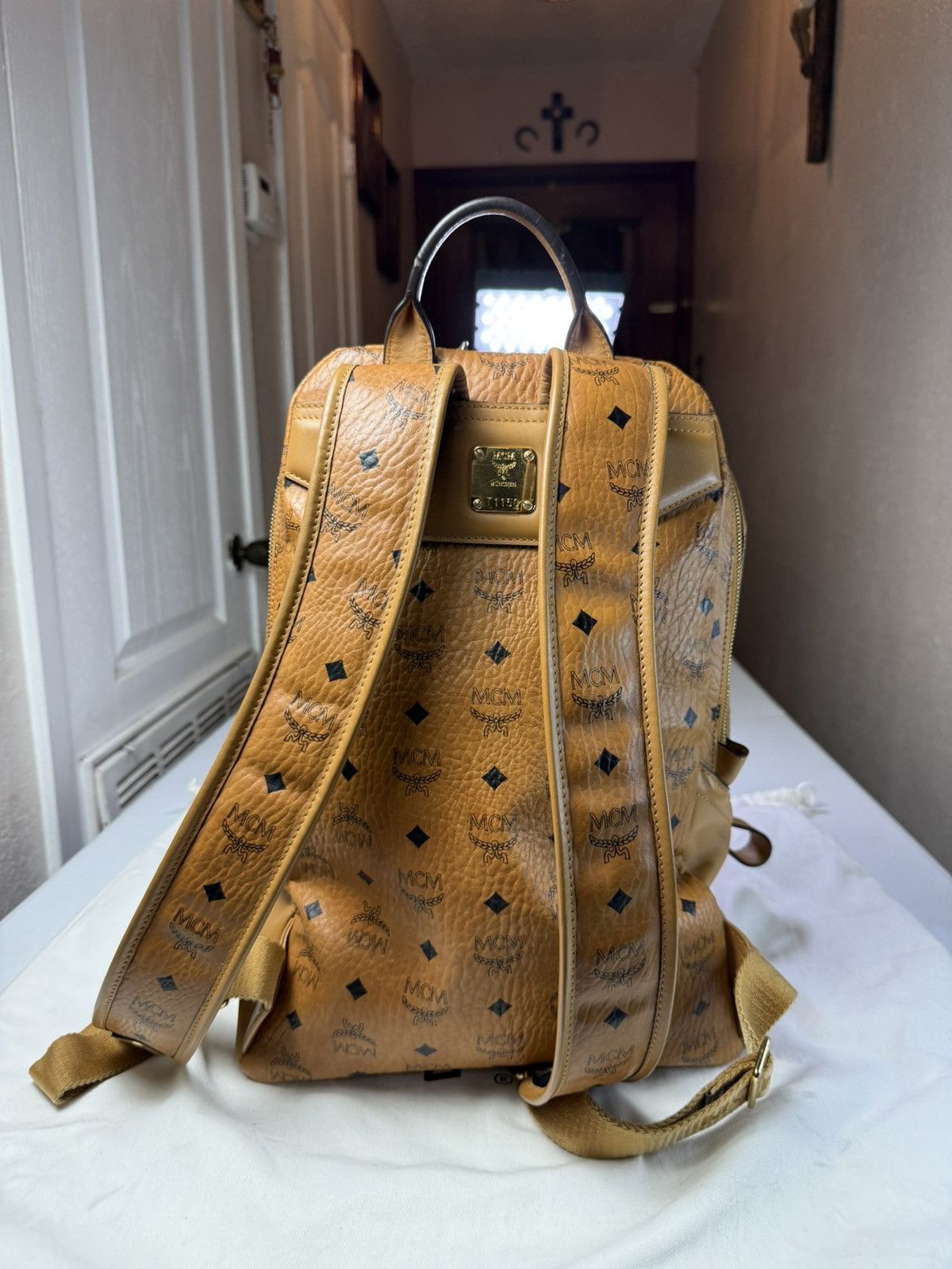 MCM MCM Duke Visetos Backpack | Lot Size ONE SIZE - 4 Thumbnail