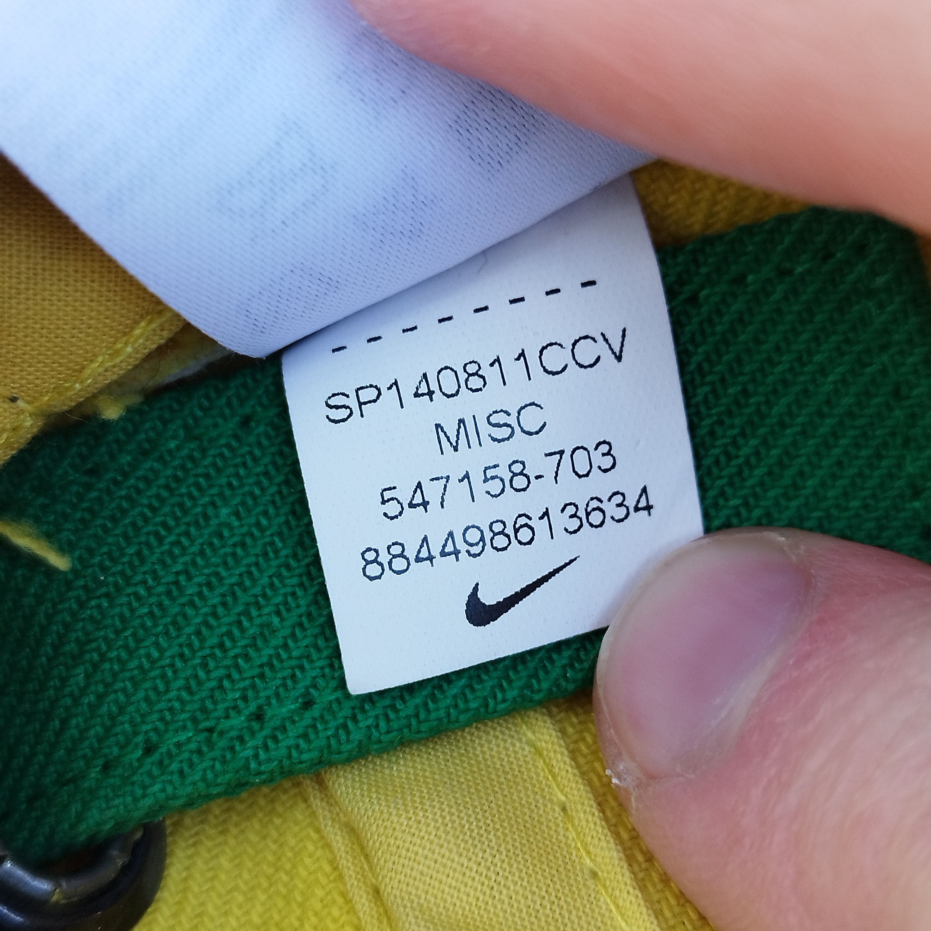 Nike Vintage Nike Brazil National Football Team Adjustable Cap Size ONE SIZE - 12 Thumbnail