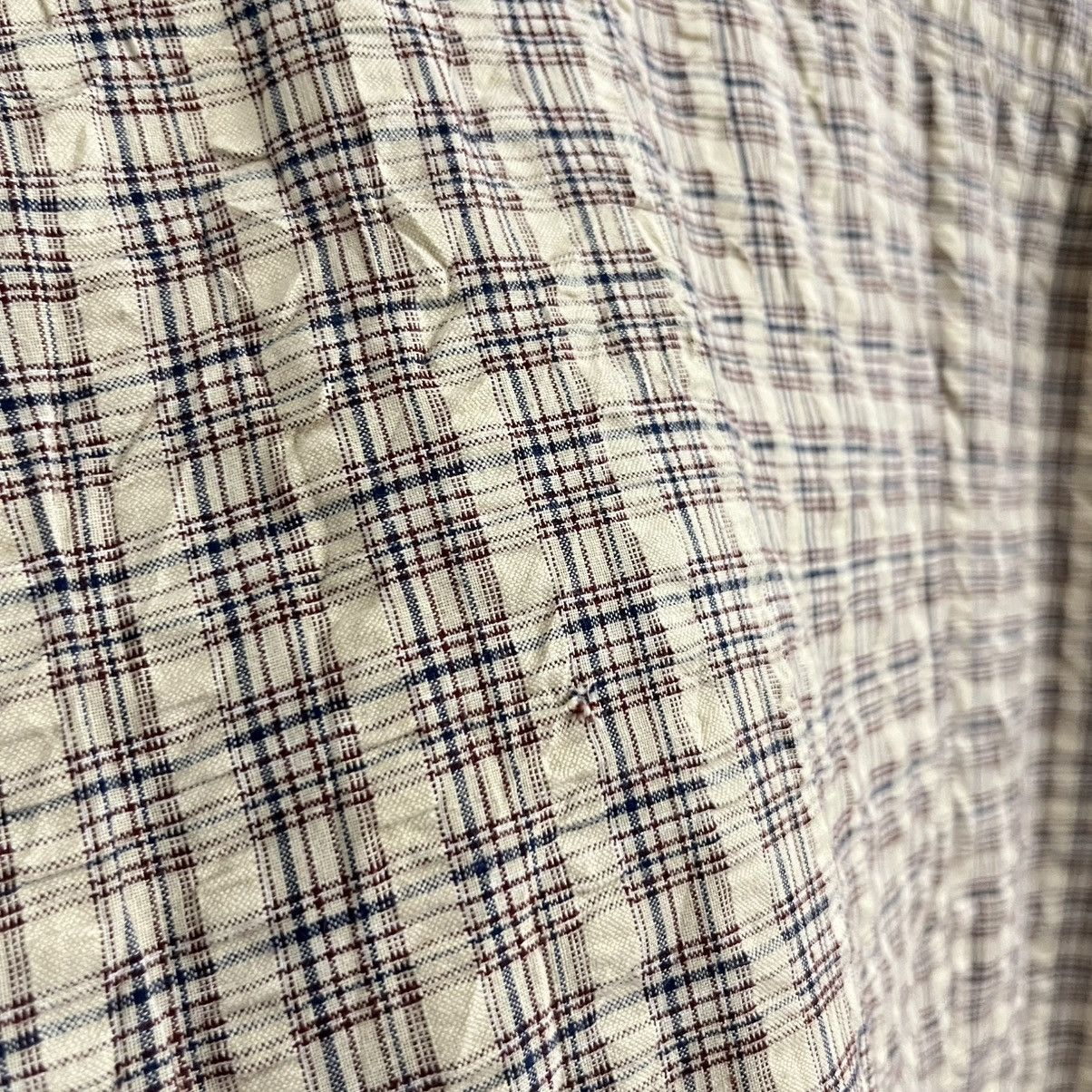 Japanese Brand Cubic Measure Plaid Zip Shirt - Jun25 Size US M / EU 48-50 / 2 - 9 Thumbnail