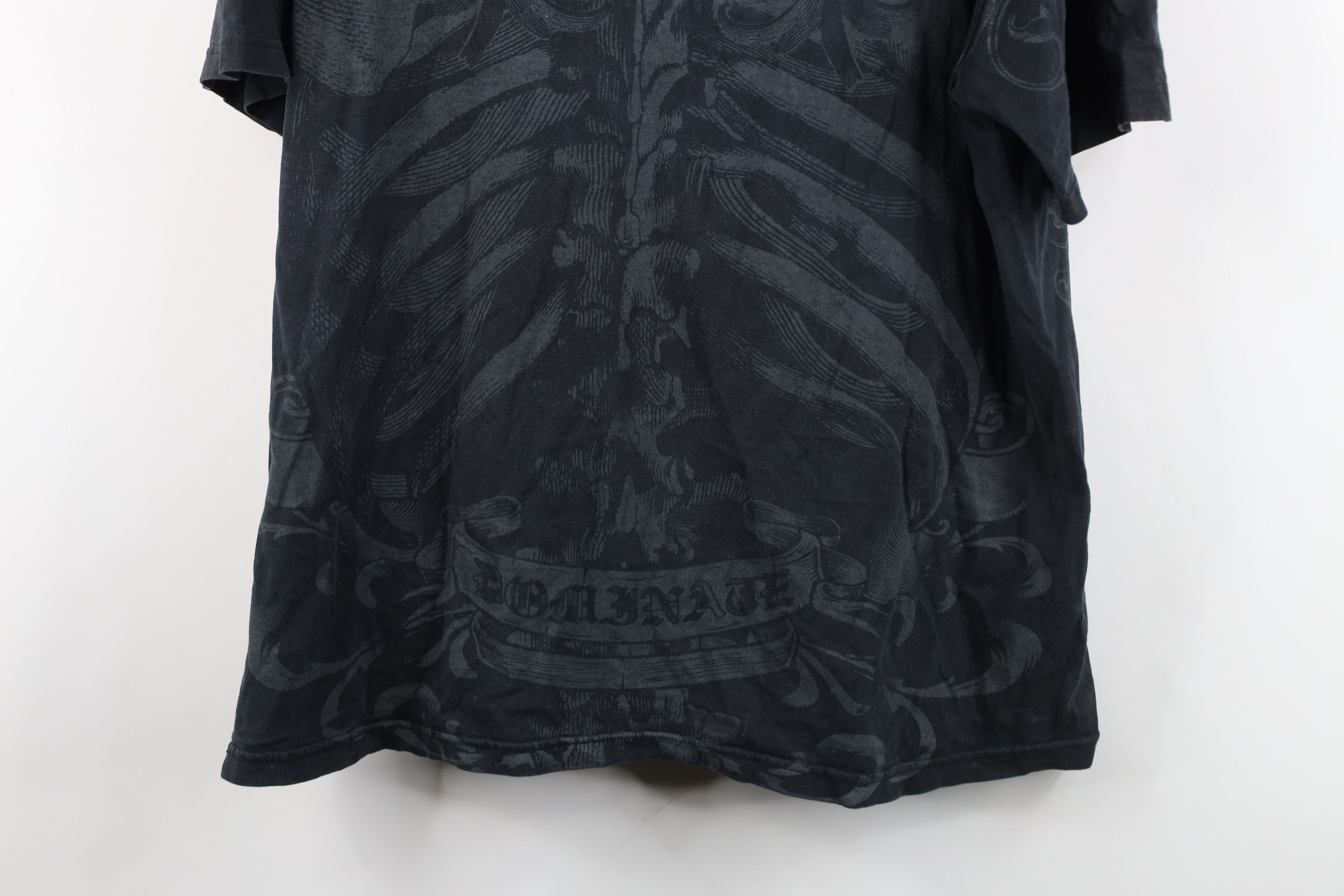 Vintage Vintage Y2K Streetwear Skull All Over Print UFC MMA T-Shirt Size US L / EU 52-54 / 3 - 14 Thumbnail