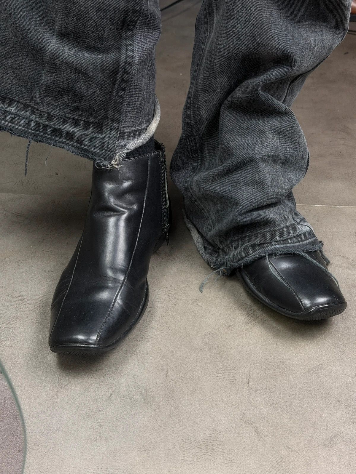 Prada Prada 90’s square toes archive high top leather boots Size US 9.5 / EU 42-43 - 2 Thumbnail
