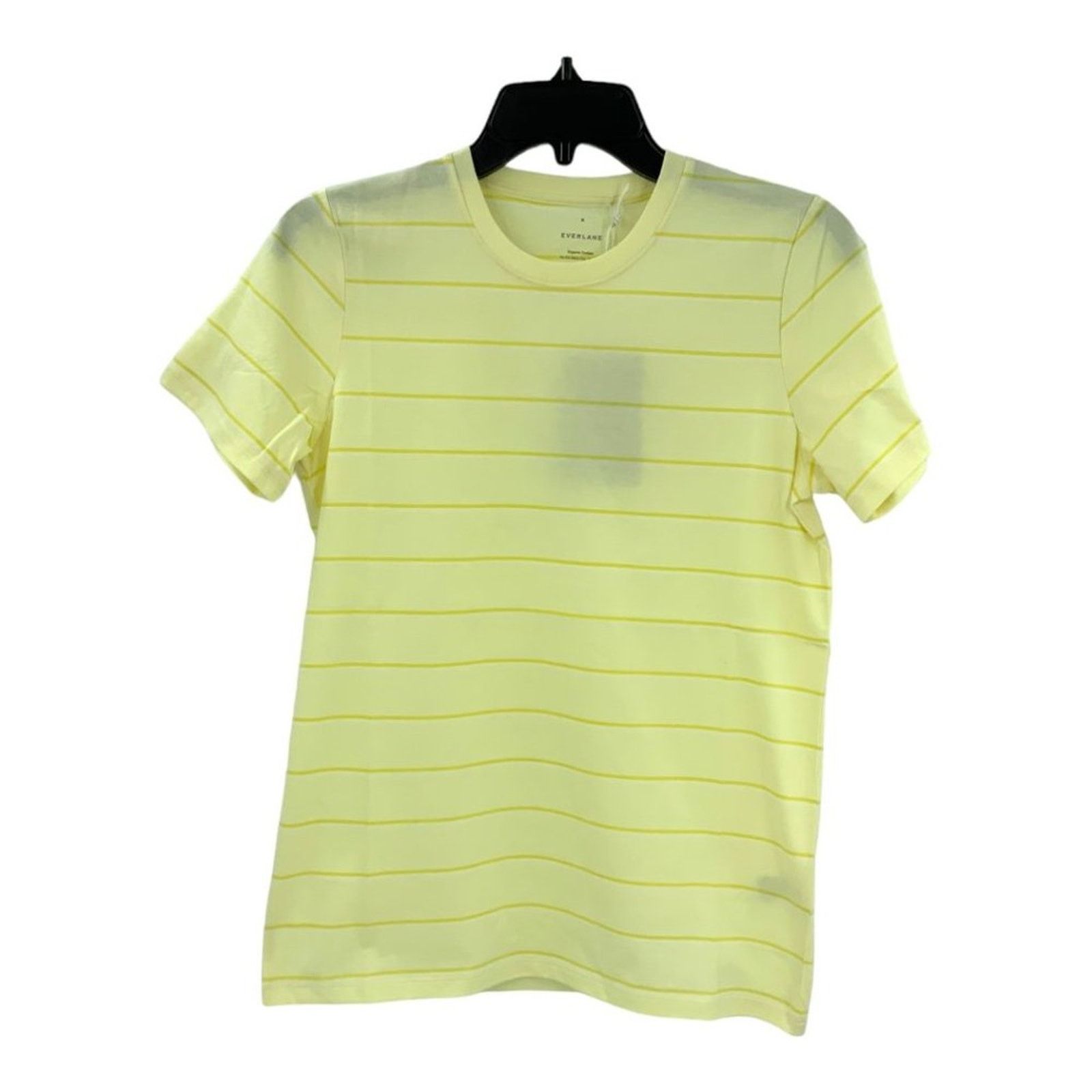 Everlane Everlane Organic Cotton Yellow Stripe Crewneck Tee Medium Size M / US 6-8 / IT 42-44 - 2 Thumbnail