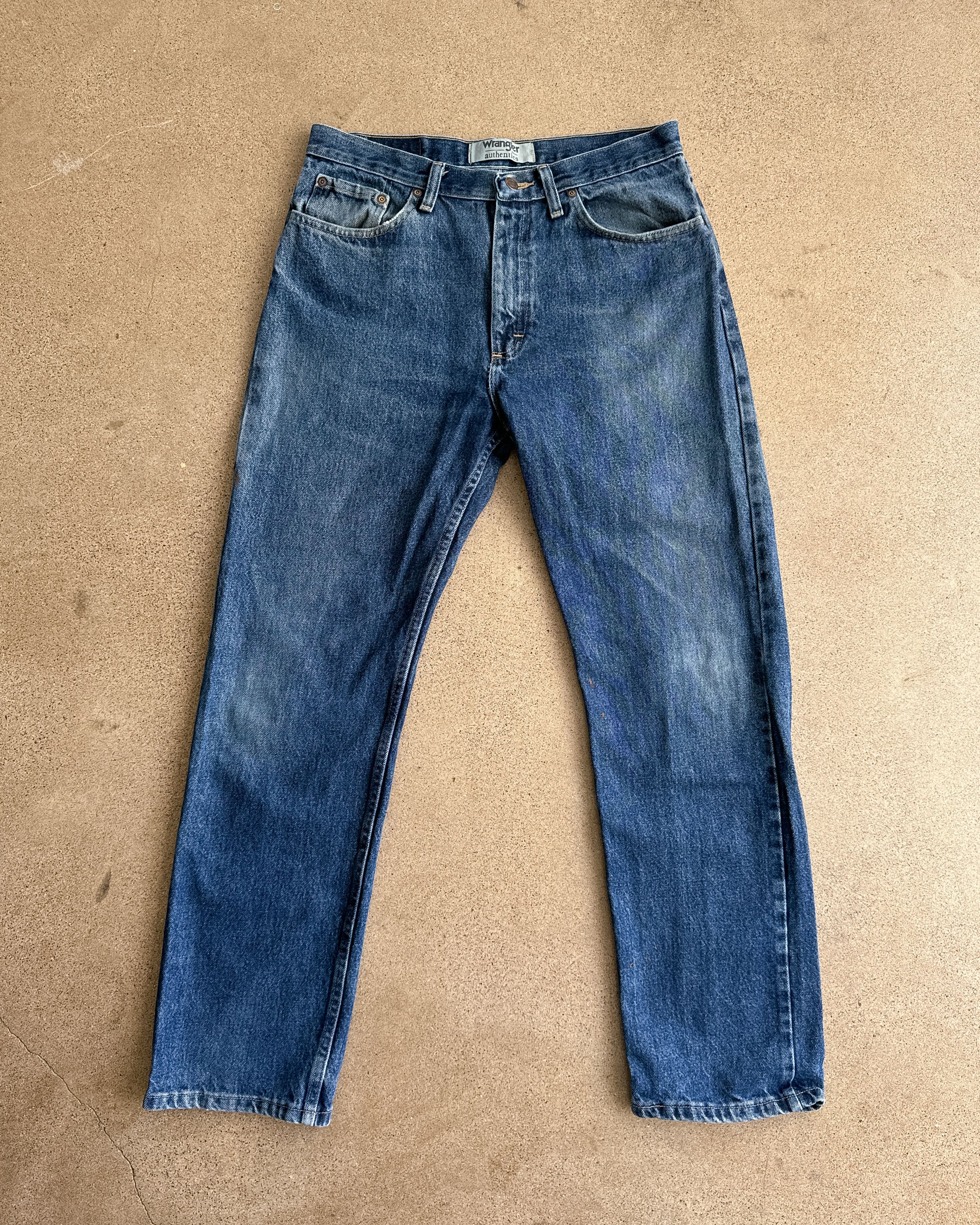Wrangler Vintage Wrangler Jeans Blue Medium Dark Wash Men's 32 Size US 32 / EU 48 - 1 Thumbnail