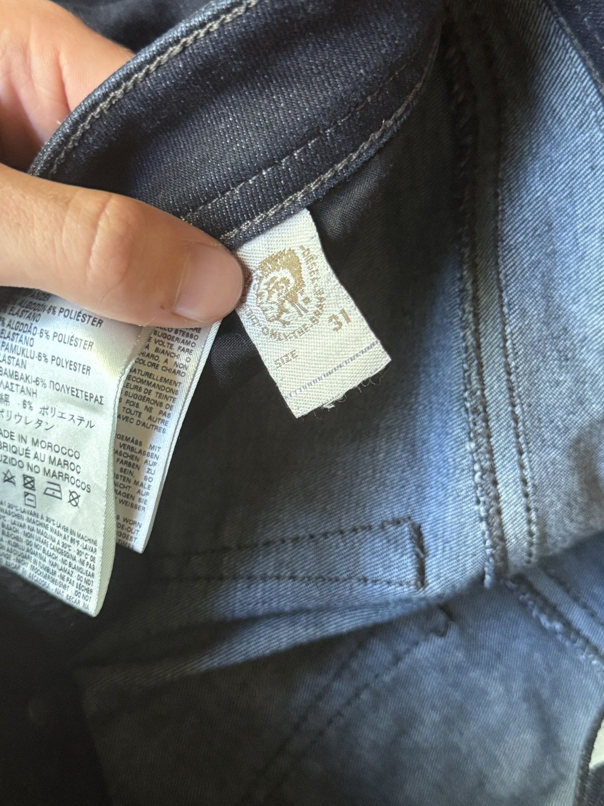 Diesel Diesel Industries Buster Jeans Size 31 Size US 31 - 2 Thumbnail