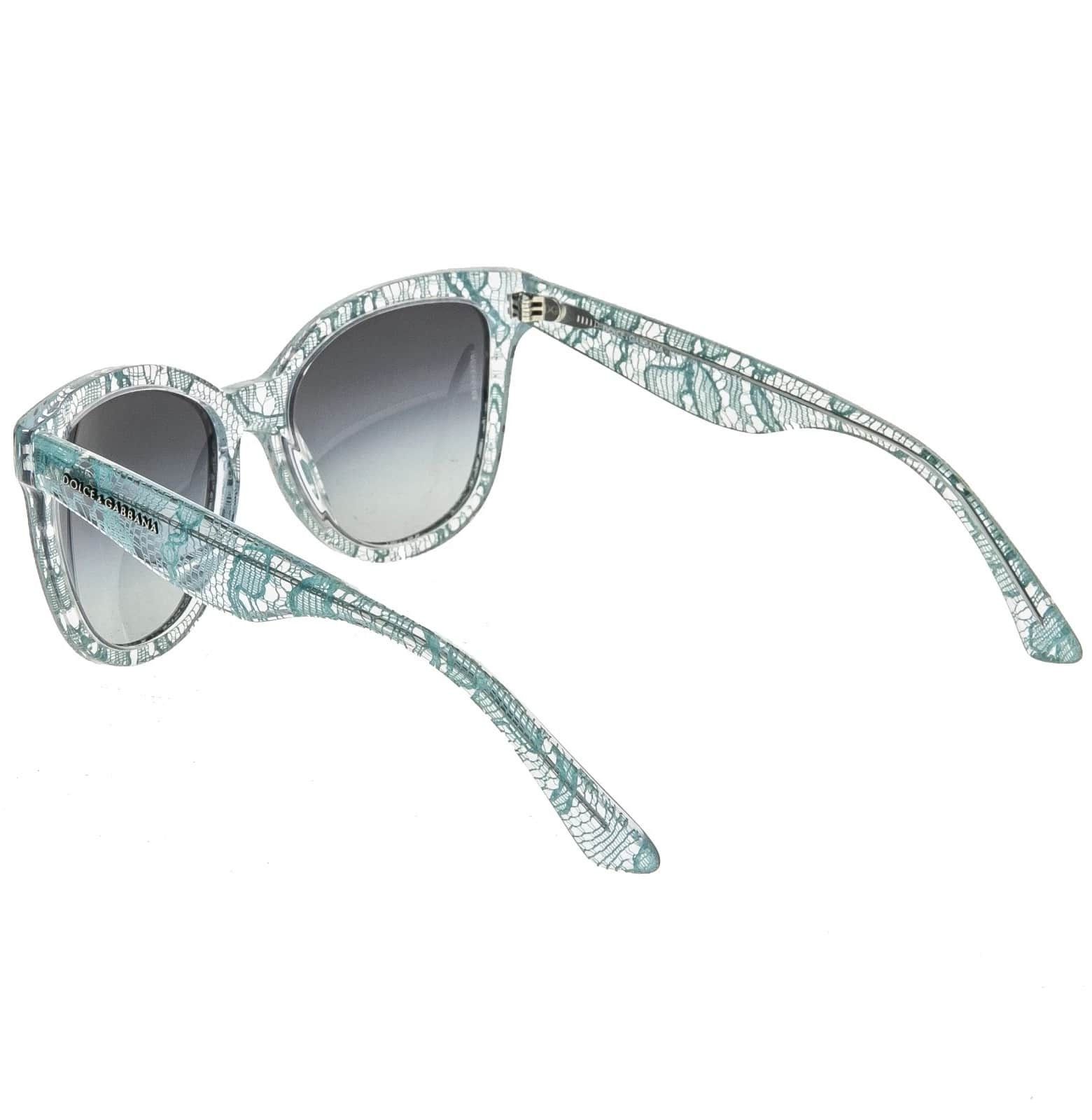 Dolce & Gabbana Dolce & Gabbana DG4190 4190 Blue LACE Fashion Sunglass Size ONE SIZE - 7 Thumbnail