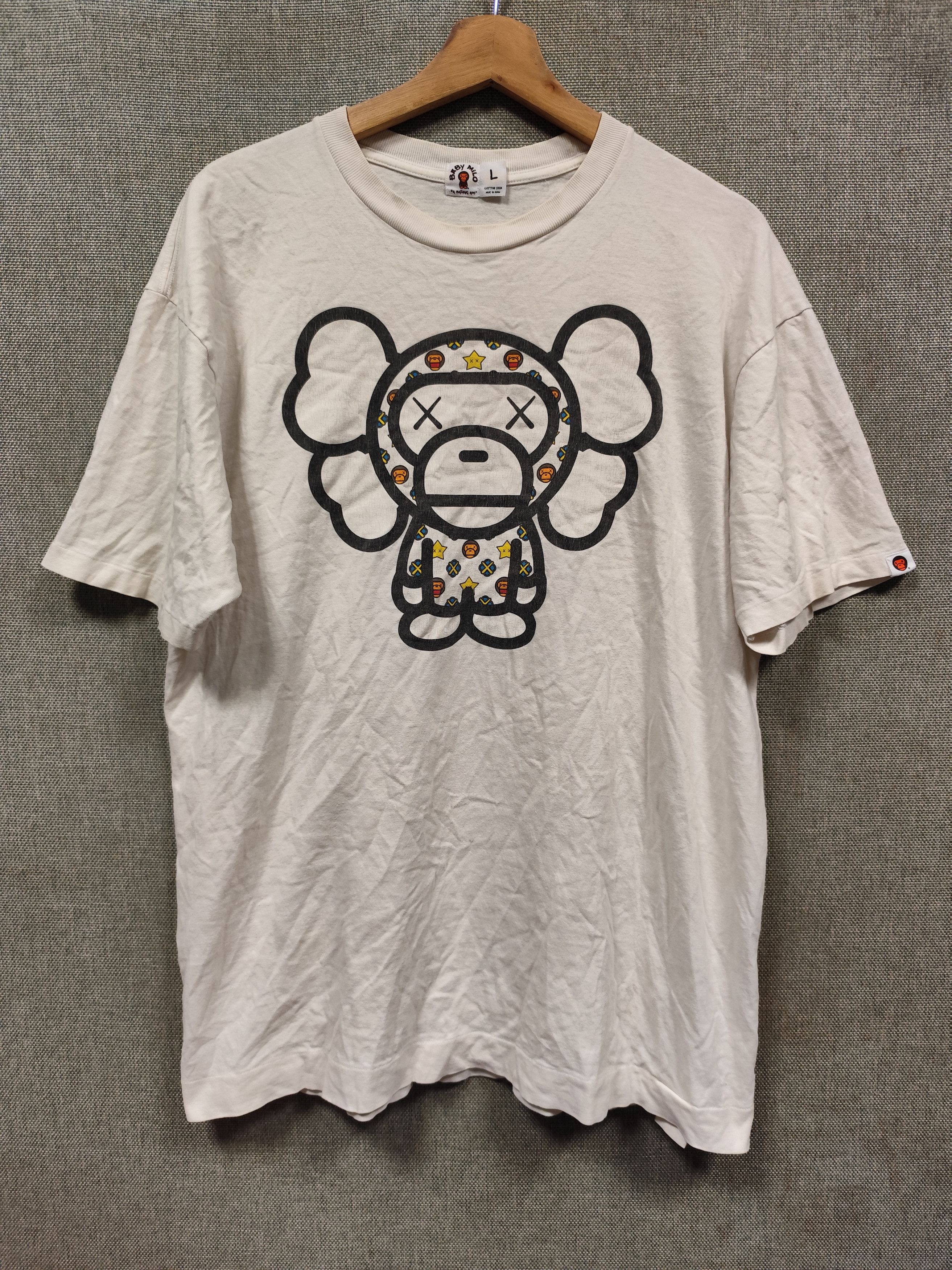 Bape × Kaws Bape x Kaws Baby Milo Monogram Tee Size US L / EU 52-54 / 3 - 1 Thumbnail