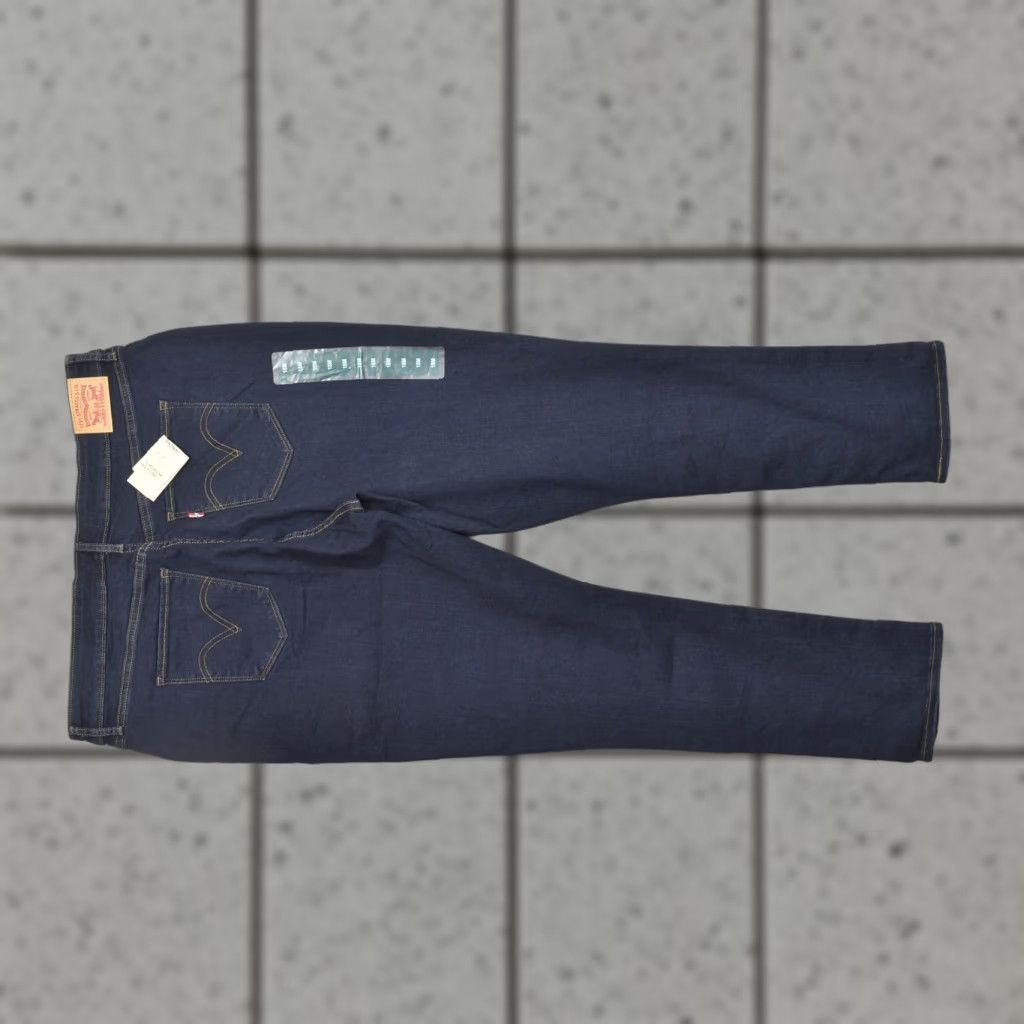 Levi's Levi's Women Jeans Skinny Mid Rise 34 Blue Cotton Blend Dark Wash New Size 24" / US 00 / IT 34 - 1 Thumbnail
