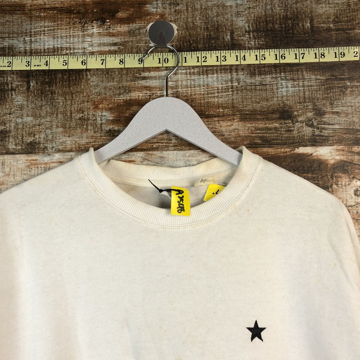 Converse Converse Vintage White Sweatshirt #A2548 Size US M / EU 48-50 / 2 - 4 Thumbnail