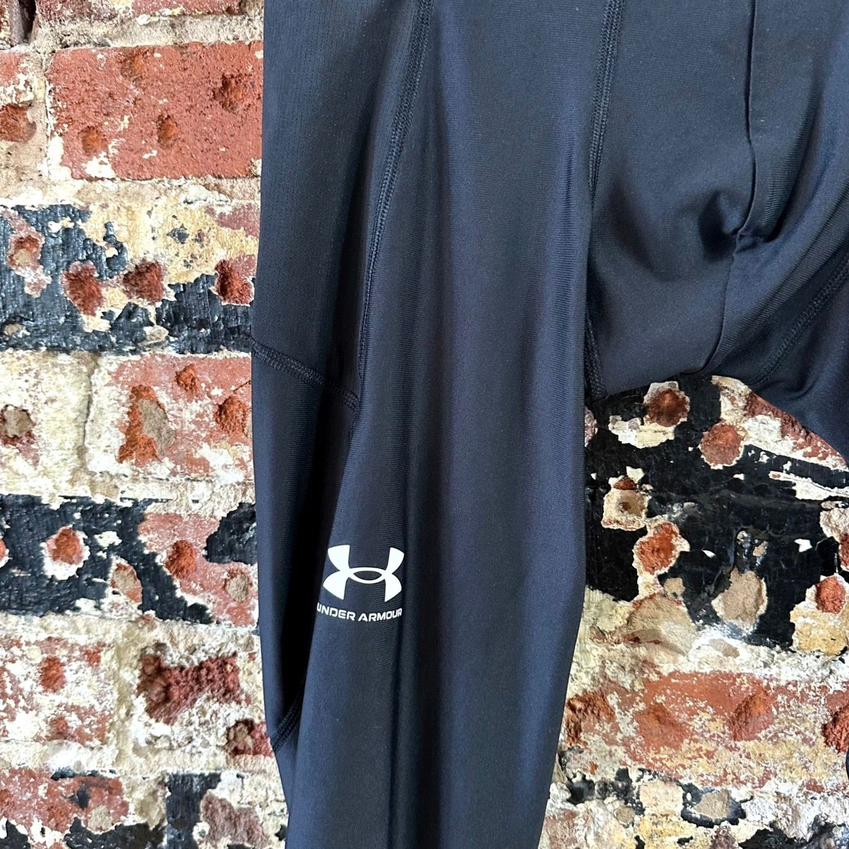 Under Armour Under Armour Mens Large Black Pants Base Layer Compression Size US 33 - 2 Thumbnail