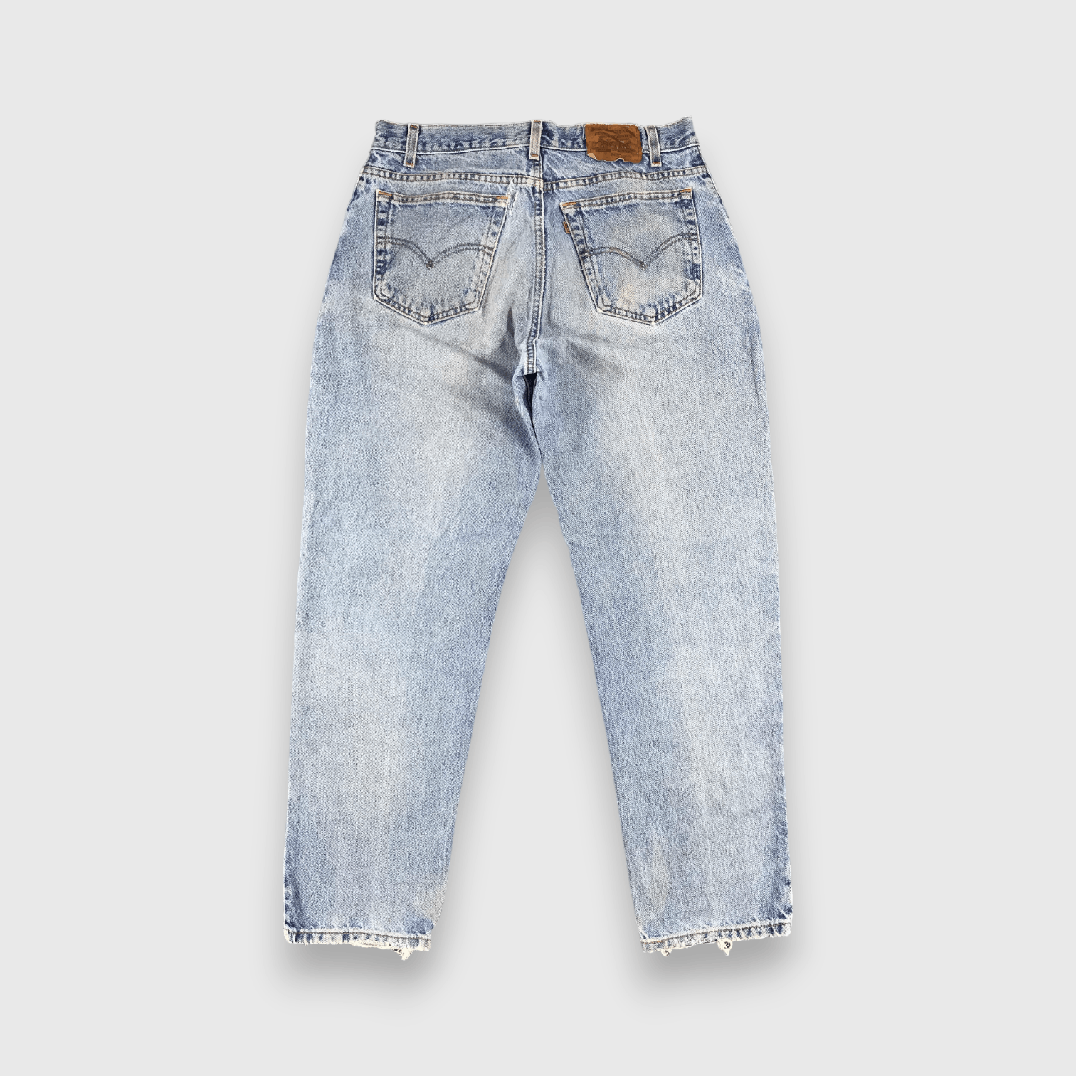 Levi's Vintage 90s Levis Jeans Lot 545 Stone Washed Denim-J964 Size US 33 - 2 Thumbnail