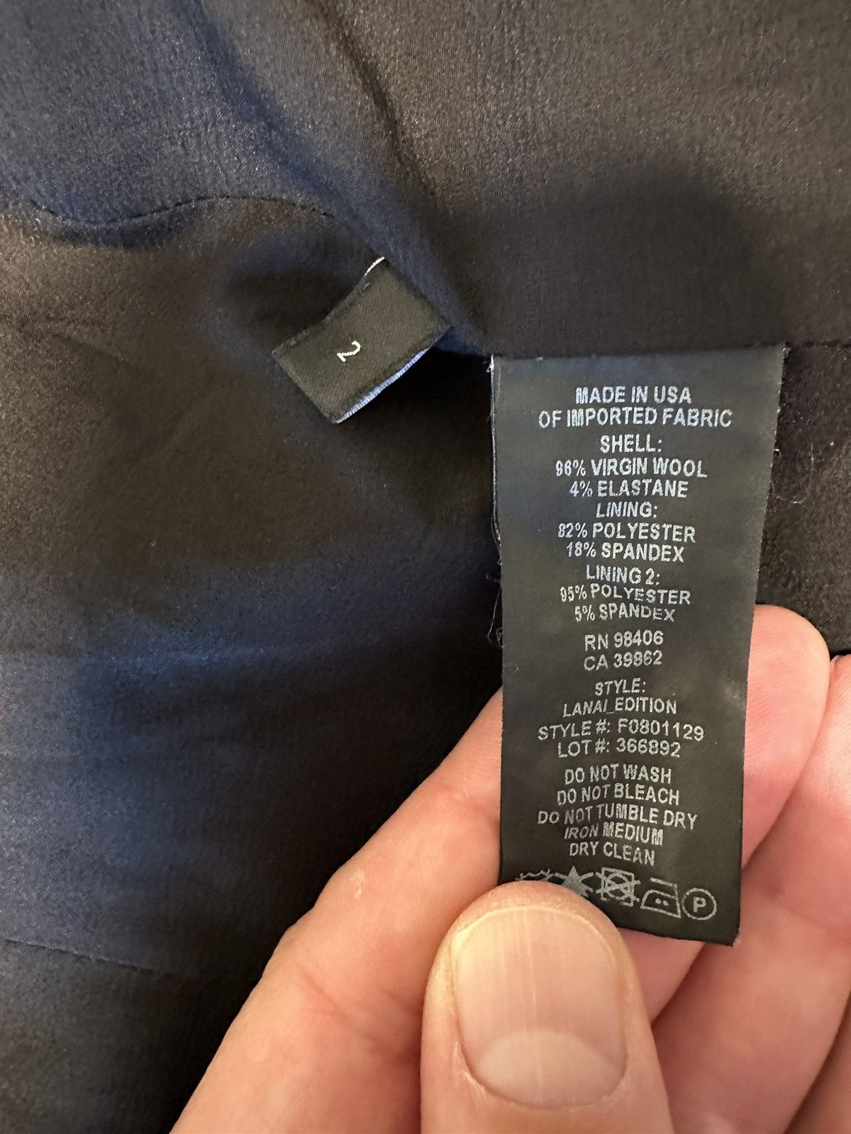 Theory Theory Women's Lanai Edition Open Front Jacket Size 2 Black Size XS / US 0-2 / IT 36-38 - 5 Thumbnail