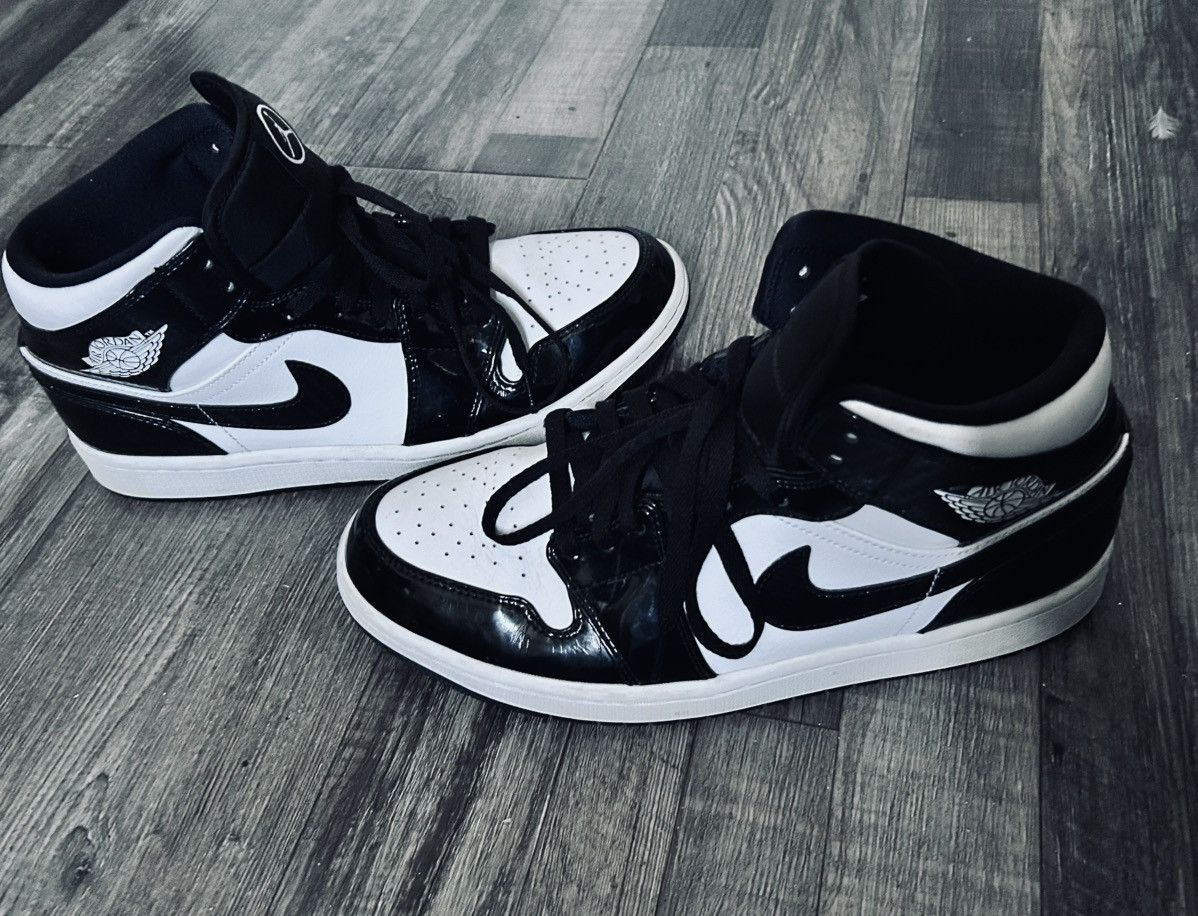 Nike Nike Air Jordan 1 Mid “Carbon Fiber” – Size 10.5 – Near Mint Size US 10.5 / EU 43-44 - 11 Thumbnail