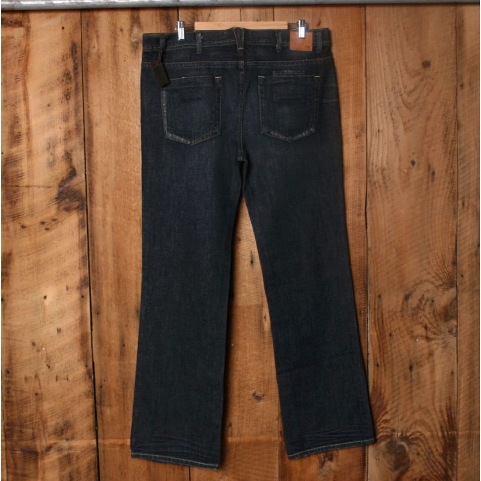 Vintage YANUK Jeans Bootcut 6-Pocket Boyfriend 100% Cotton Regular Women Adult 36 Blue Denim 34 Inseam 36 W38.5 L34 Size 25" / US 0 / IT 36 - 3 Thumbnail