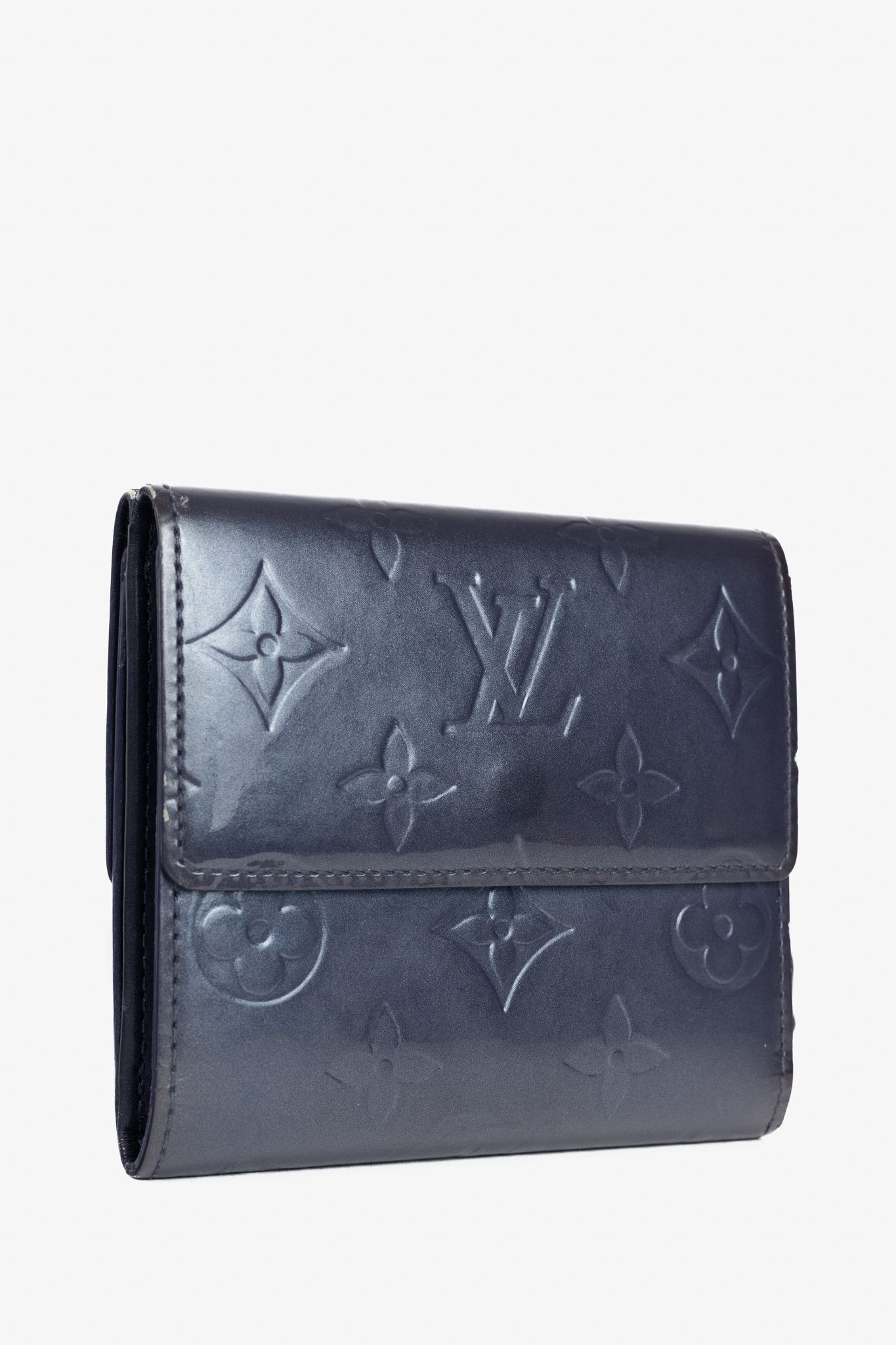 Louis Vuitton Louis Vuitton Indigo Monogram Vernis Leather Billfold Wallet Size ONE SIZE - 2 Thumbnail