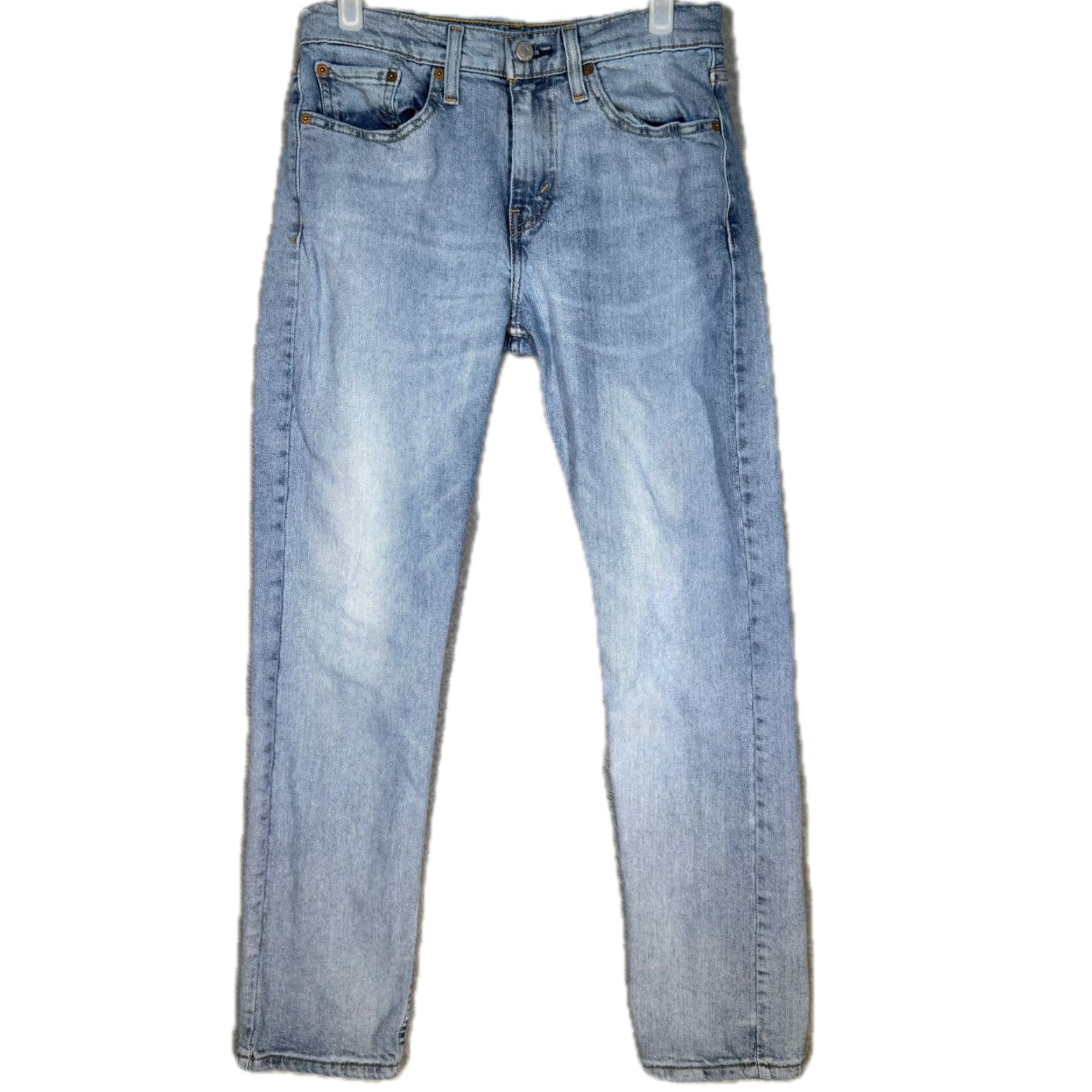 Levi's VINTAGE Levis 502 Mens Jeans Blue Stretch Denim Mid Rise Straight Leg 29x30 Mens Jeans Blue Straight Leg 502 Levis Jeans Size US 29 - 2 Thumbnail