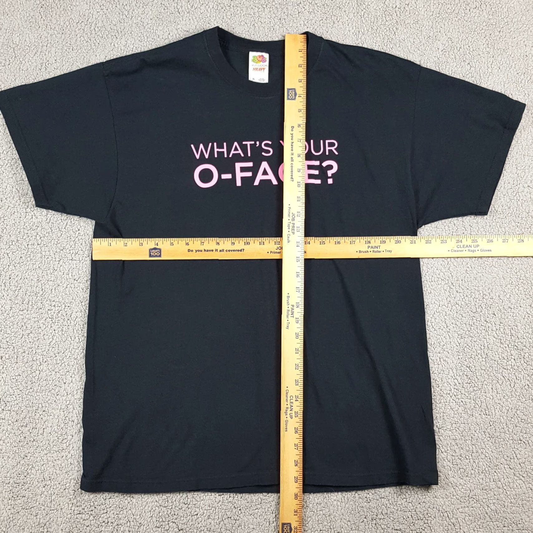 Fruit Of The Loom VINTAGE Three O Vodka T-Shirt Mens XL Black 90s Y2K Retro Fun Logo Embroidered Cotton Shirt Size US XL / EU 56 / 4 - 4 Thumbnail