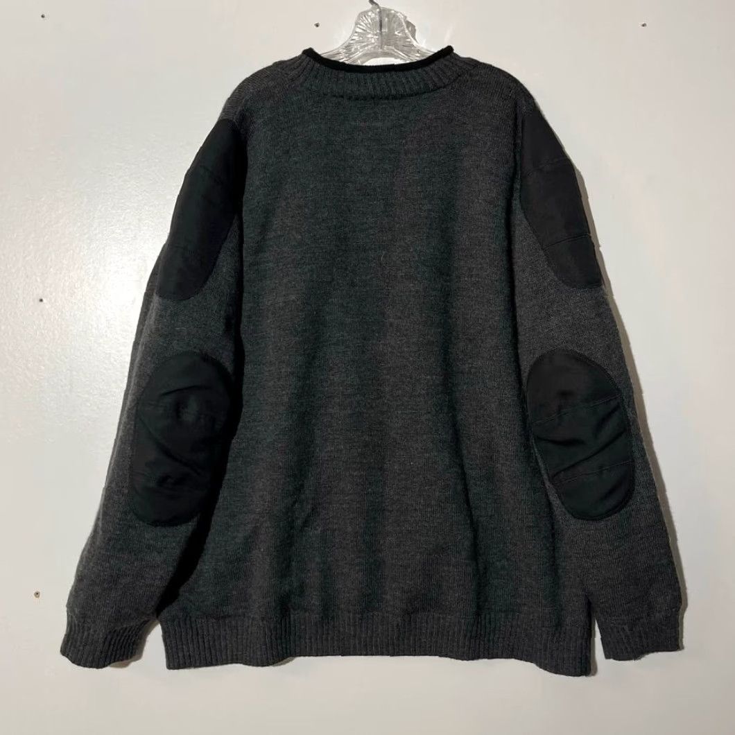 Harley Davidson VINTAGE Harley-Davidson Gray 1/4 Zip Pullover Patches Sweater Men's 3XL Gry Size US XXL / EU 58 / 5 - 4 Thumbnail