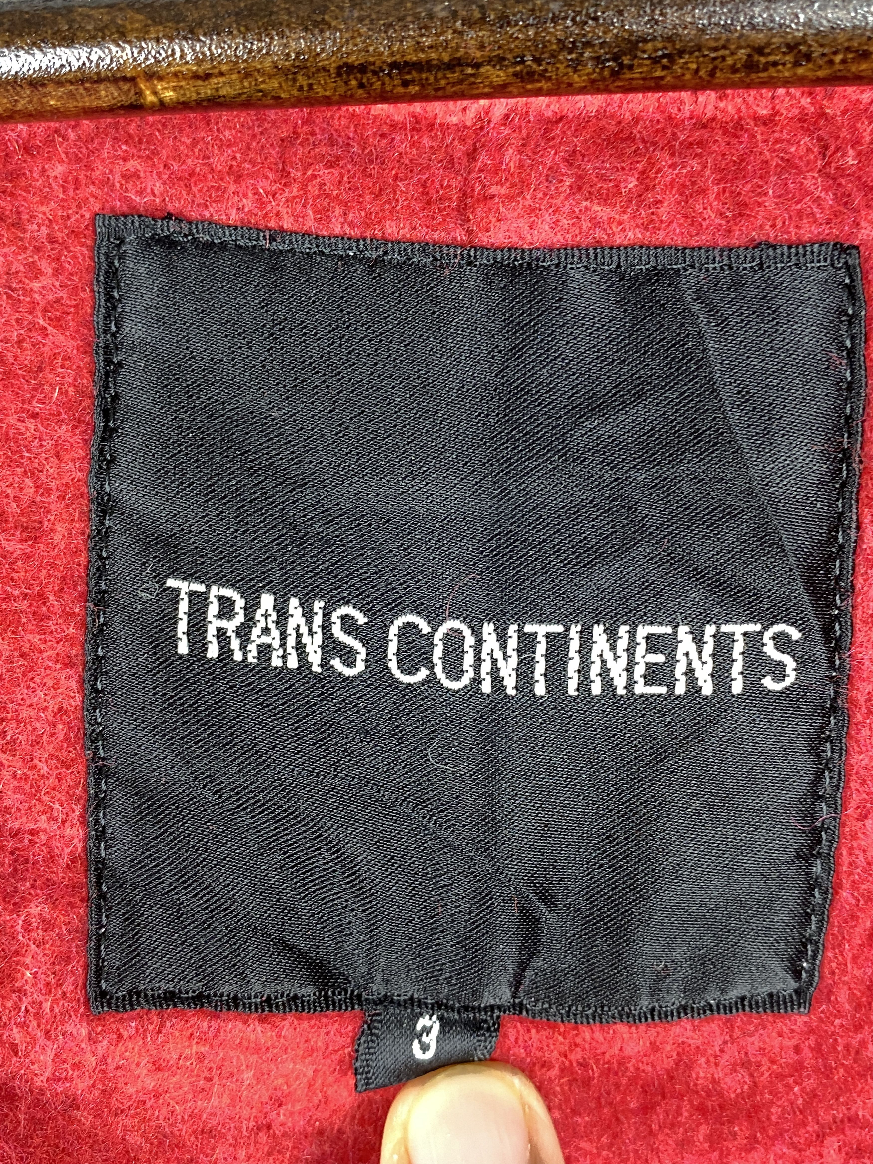Japanese Brand Vintage Trans Continents Hoodie Long Jacket J1855 Size US M / EU 48-50 / 2 - 8 Thumbnail