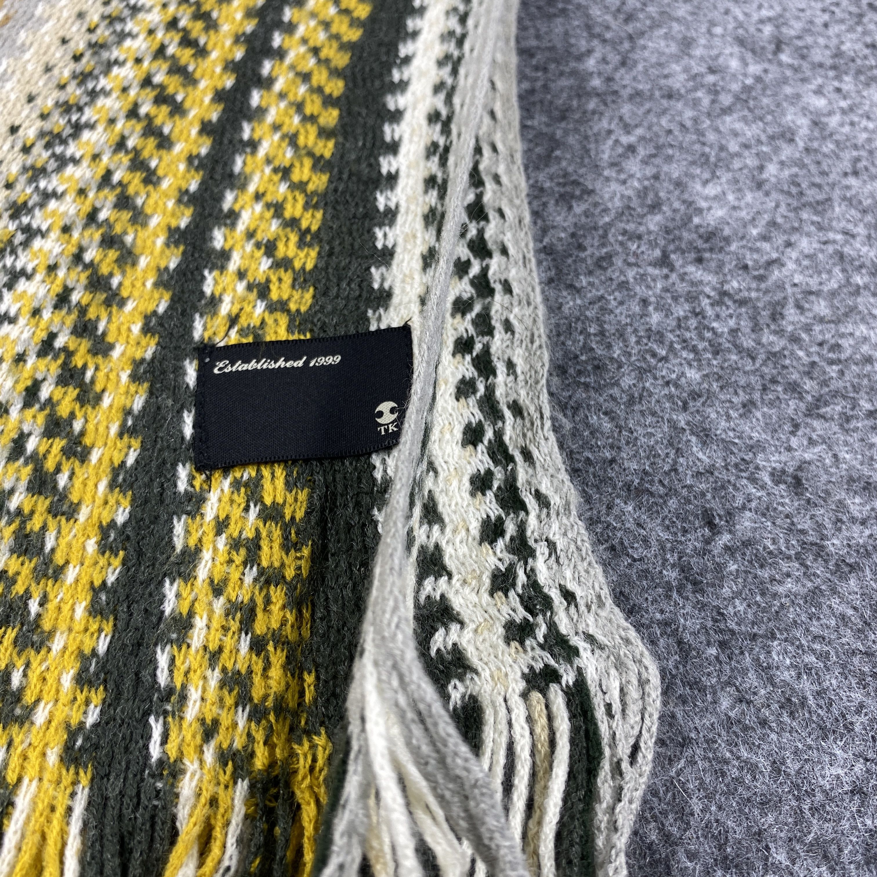 Takeo Kikuchi × Vintage Takeo Kikuchi Scarf # Muffler # Neckwear # D680 Size ONE SIZE - 4 Thumbnail