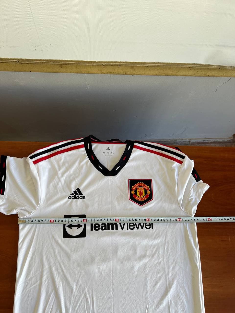 Adidas 2022/23 MANCHESTER UNITED #18 CASEMIRO AWAY SOCCER JERSEY L Size US L / EU 52-54 / 3 - 15 Thumbnail