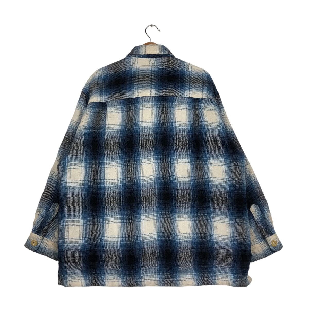 Japanese Brand 📌Vintage Chore Work Jacket Flannel Tartan Design Size US L / EU 52-54 / 3 - 9 Thumbnail