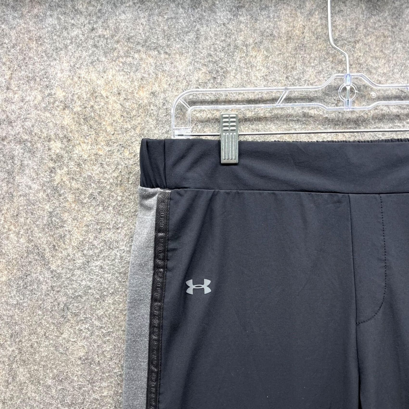 Under Armour Under Armour Pants Women Large Black Athletic Stretch Heatgear Loose Fit UA Pants Size 36" / US 14 / IT 50 - 3 Thumbnail