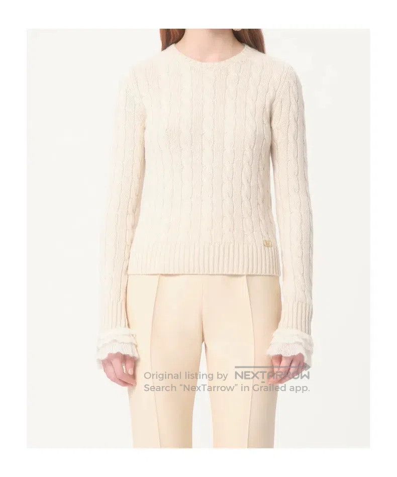 Valentino Valentino Cashmere long-sleeved lace knitwear Size S / US 4 / IT 40 - 7 Thumbnail