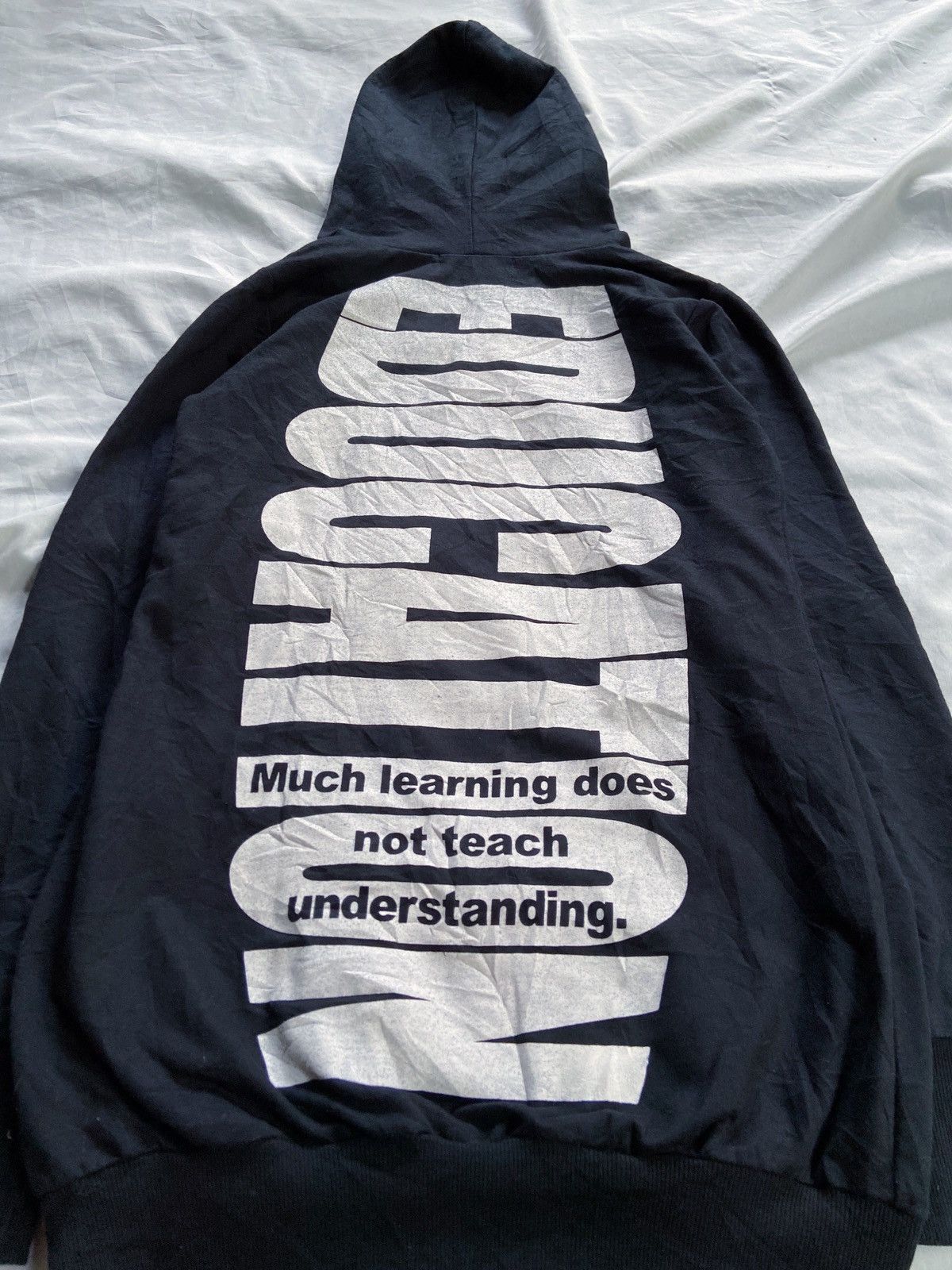 Japanese Brand JENNY THONG EDUCATION ZIP HOODIE hytseric glamour undercover Size US S / EU 44-46 / 1 - 10 Thumbnail