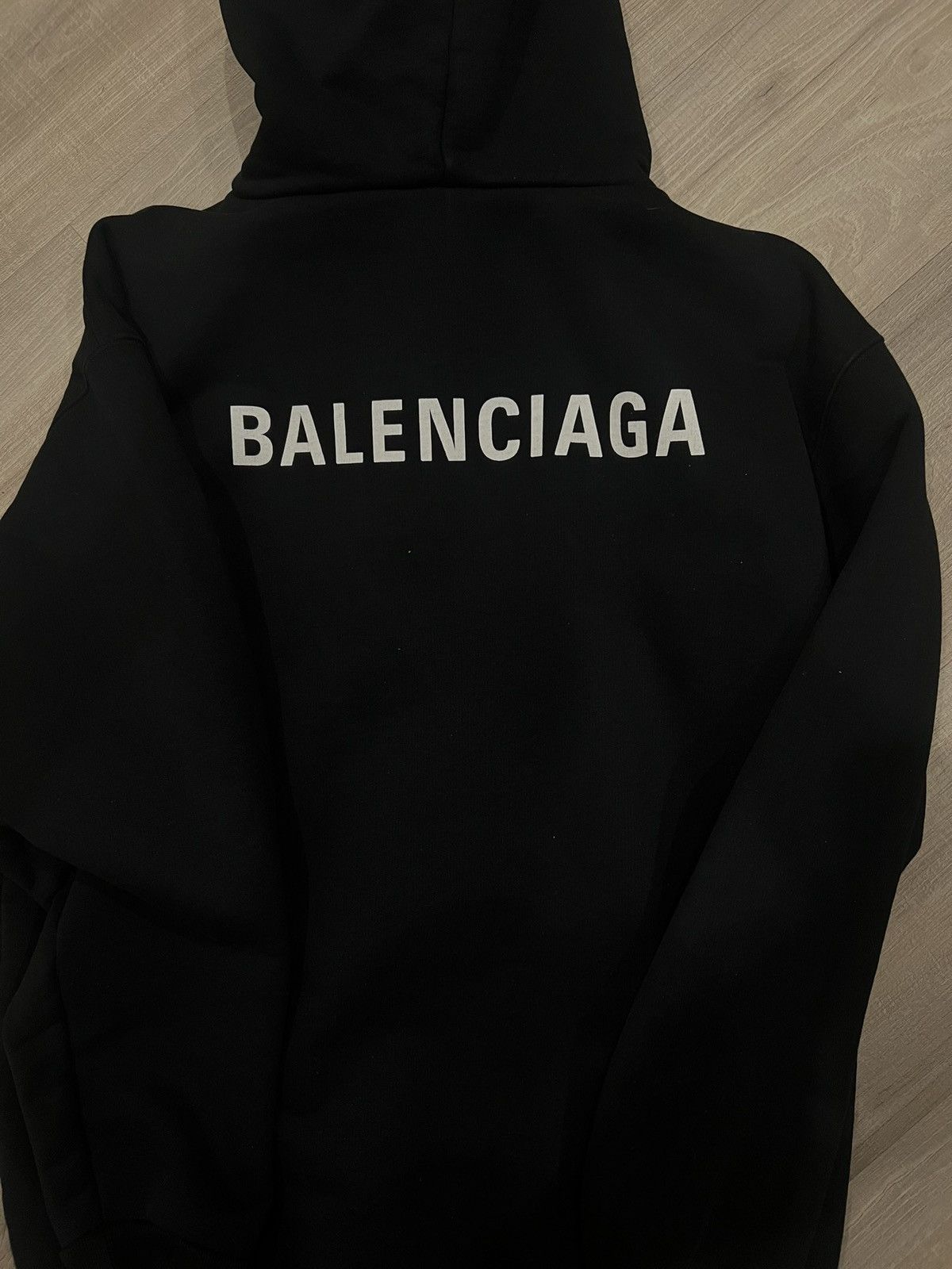 Balenciaga BALENCIAGA BACK HOODIE REGULAR FIT Size US S / EU 44-46 / 1 - 7 Thumbnail