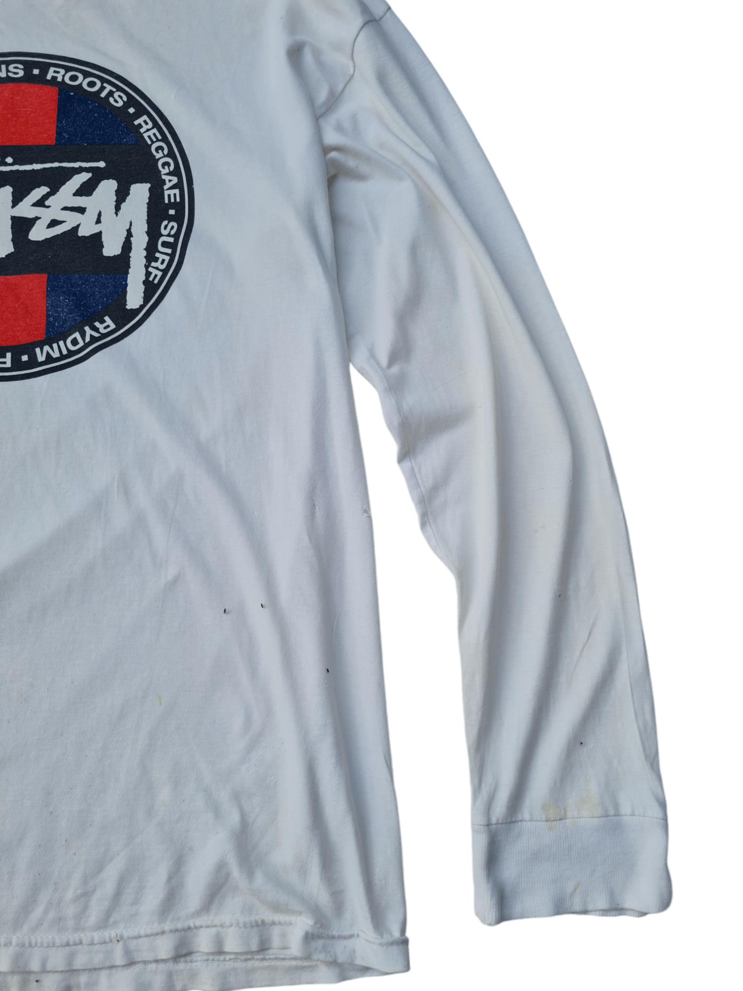 Stussy Vintage Stussy Long Sleeve Distressed Size US L / EU 52-54 / 3 - 5 Thumbnail