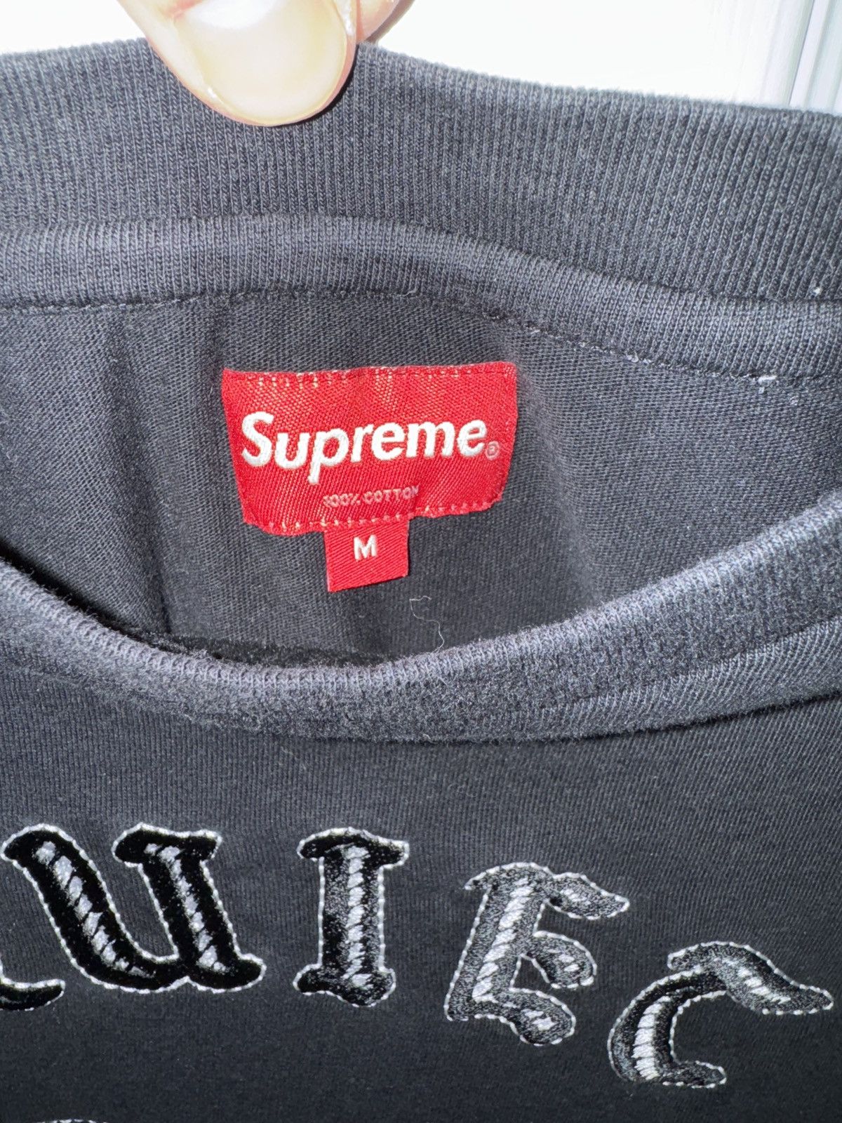 Supreme Supreme Quiet Storm Tee Size US M / EU 48-50 / 2 - 2 Thumbnail