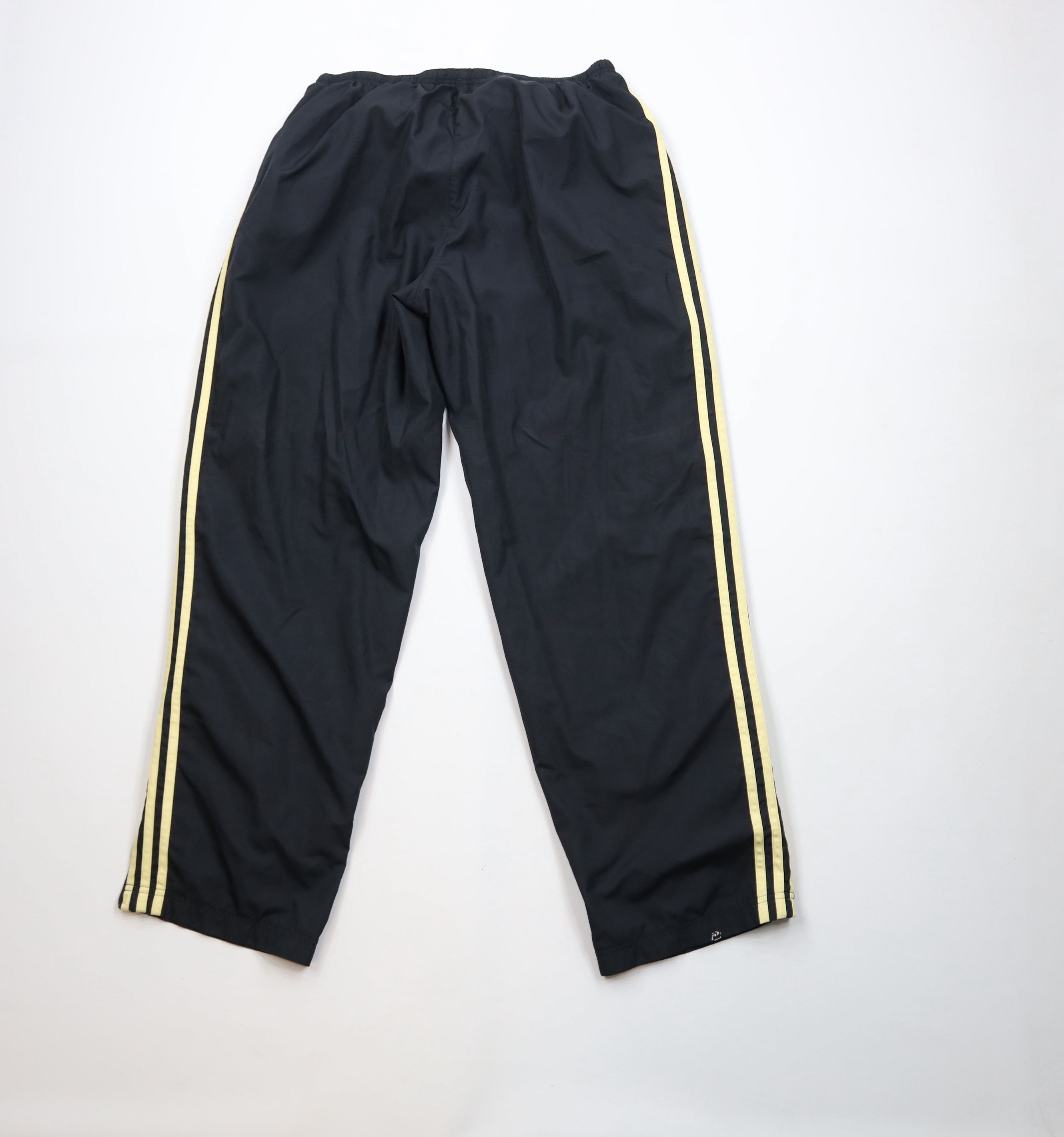 Adidas × Vintage Vintage Y2K Adidas Striped Lined Wide Leg Windbreaker Pants Size US 38 / EU 54 - 10 Thumbnail